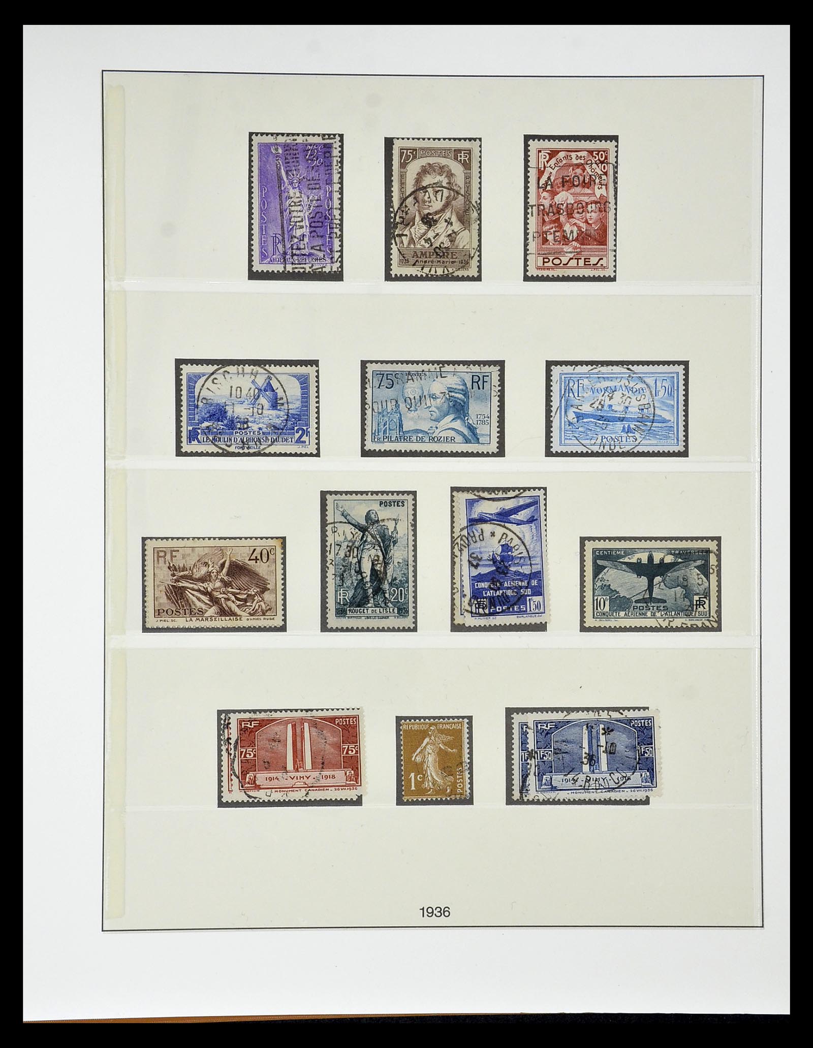 34820 066 - Postzegelverzameling 34820 Frankrijk SUPERVERZAMELING 1849-1960.