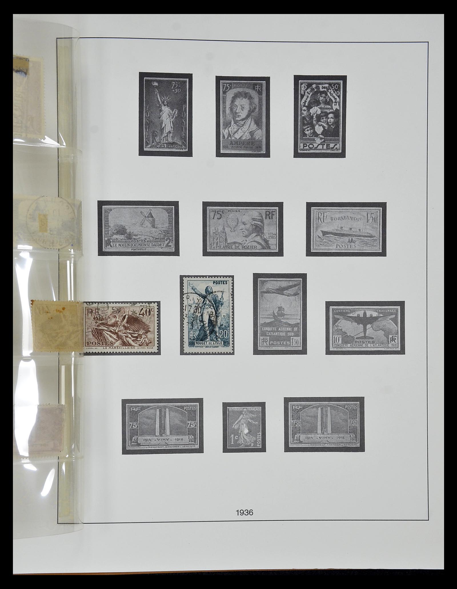 34820 067 - Postzegelverzameling 34820 Frankrijk SUPERVERZAMELING 1849-1960.