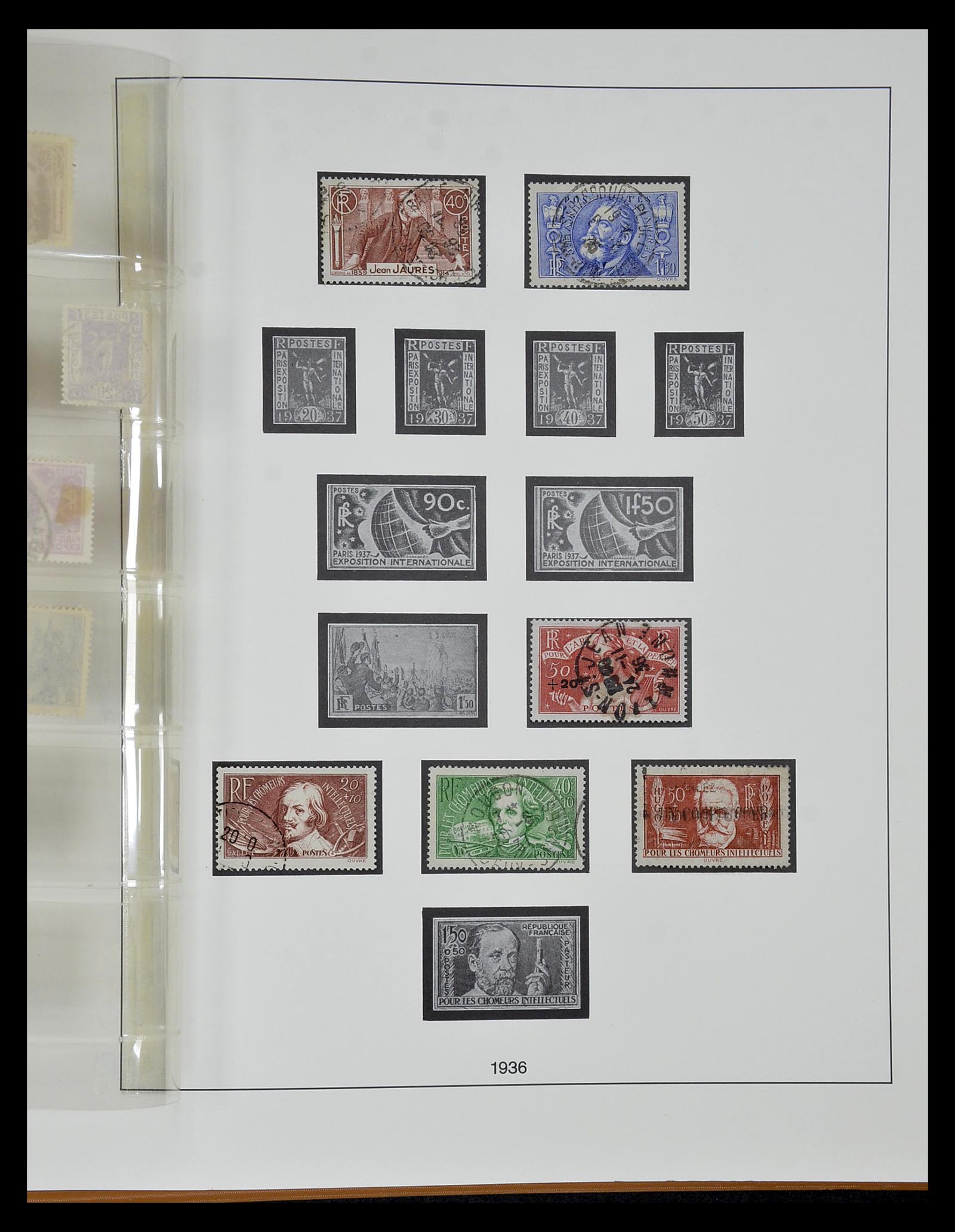 34820 073 - Postzegelverzameling 34820 Frankrijk SUPERVERZAMELING 1849-1960.