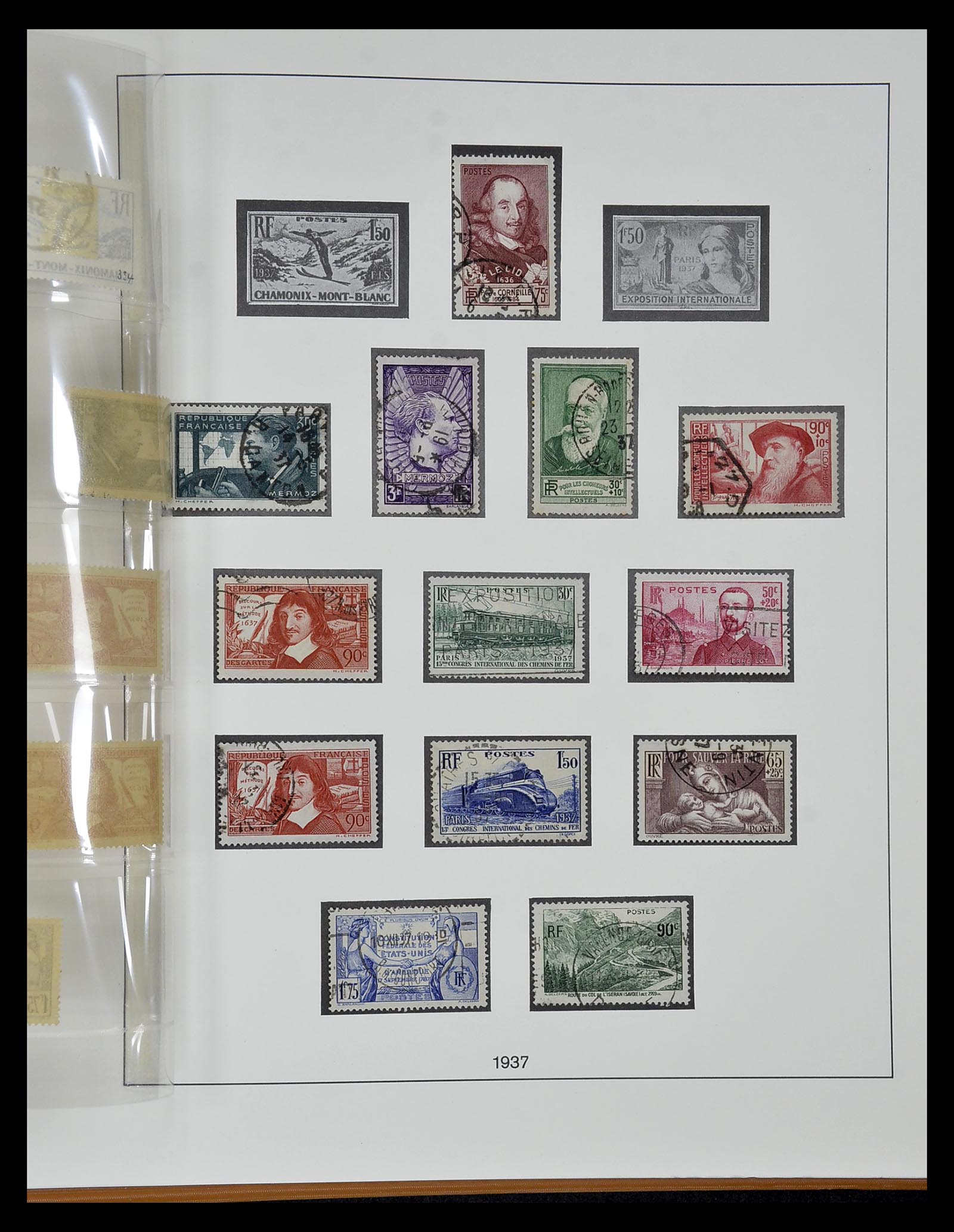 34820 075 - Postzegelverzameling 34820 Frankrijk SUPERVERZAMELING 1849-1960.