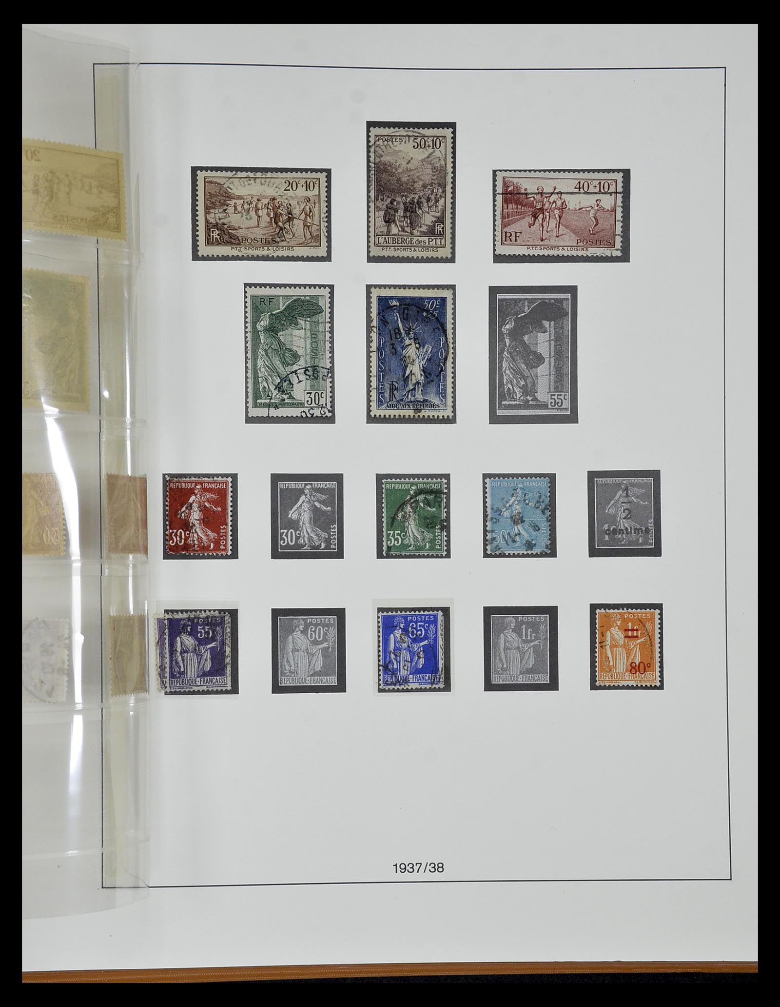 34820 077 - Postzegelverzameling 34820 Frankrijk SUPERVERZAMELING 1849-1960.