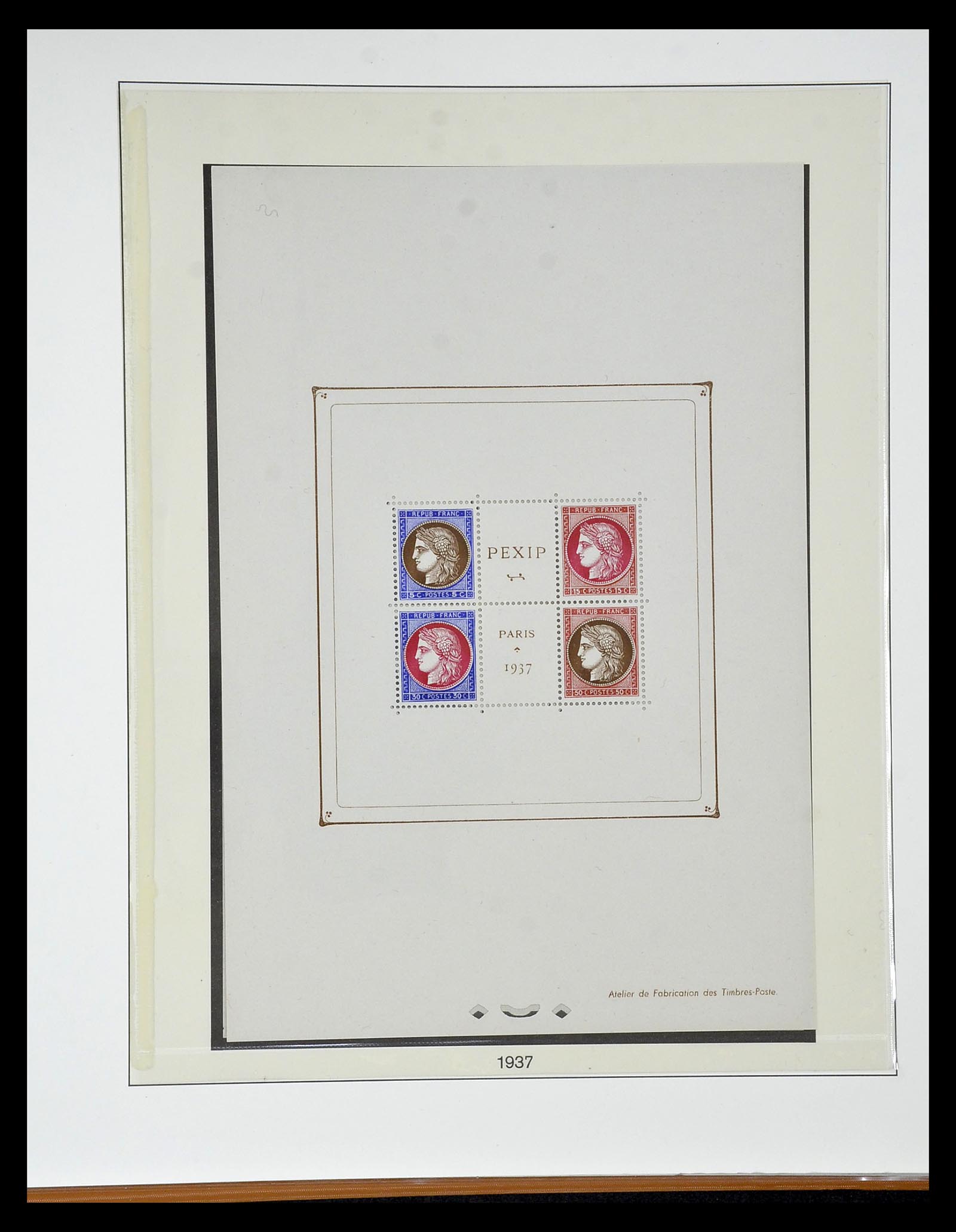 34820 078 - Postzegelverzameling 34820 Frankrijk SUPERVERZAMELING 1849-1960.