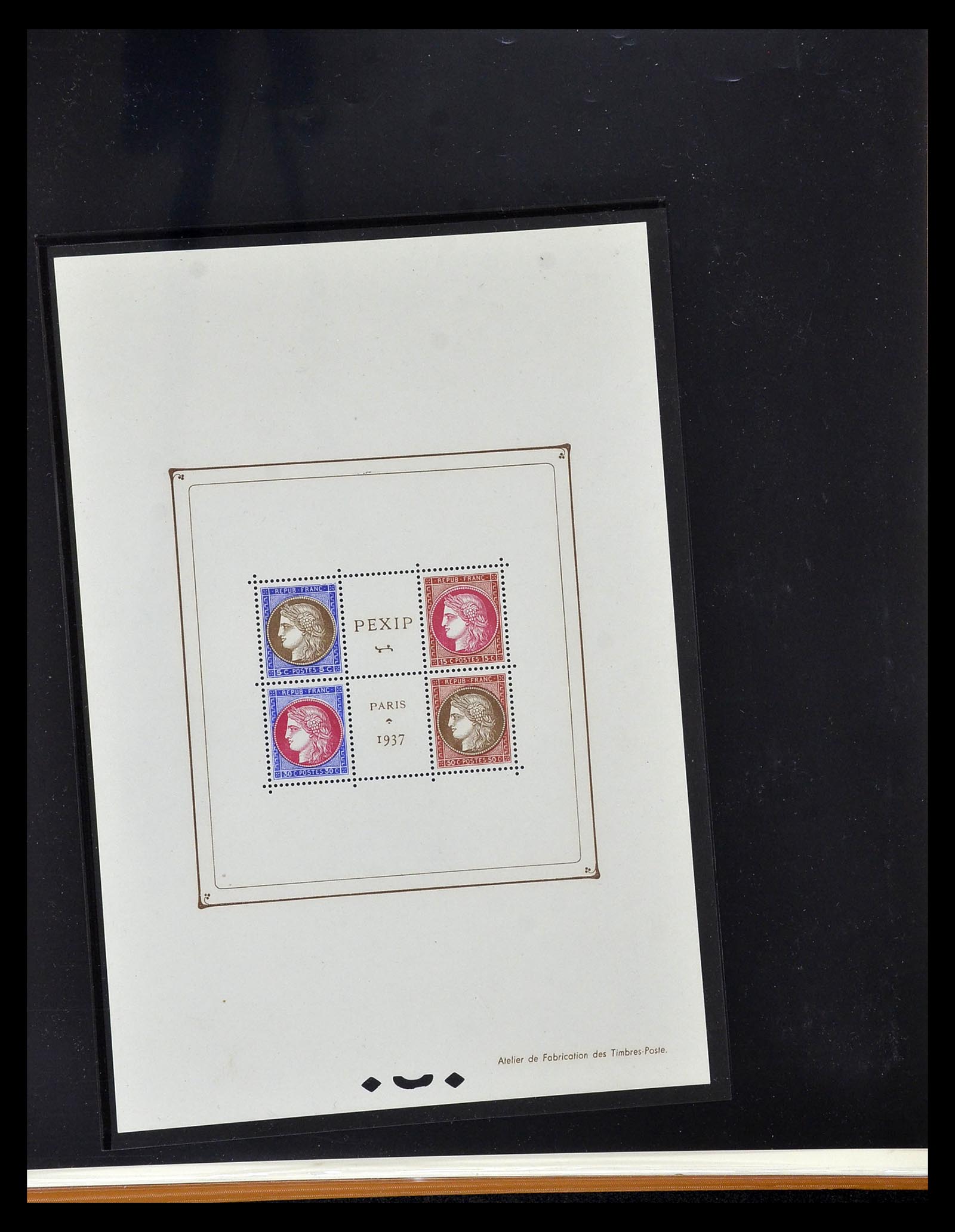 34820 079 - Postzegelverzameling 34820 Frankrijk SUPERVERZAMELING 1849-1960.