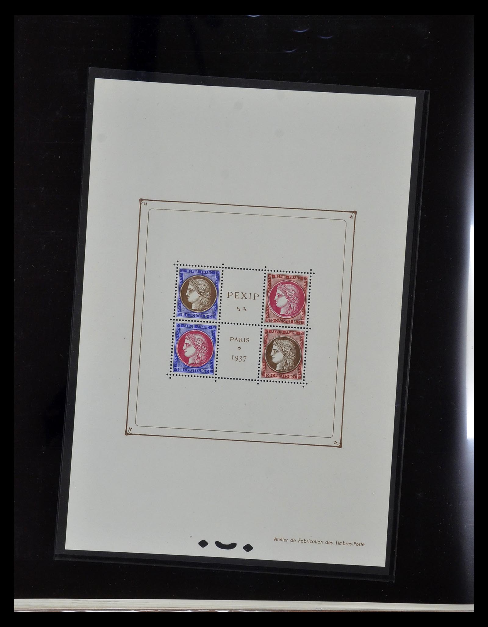 34820 080 - Postzegelverzameling 34820 Frankrijk SUPERVERZAMELING 1849-1960.
