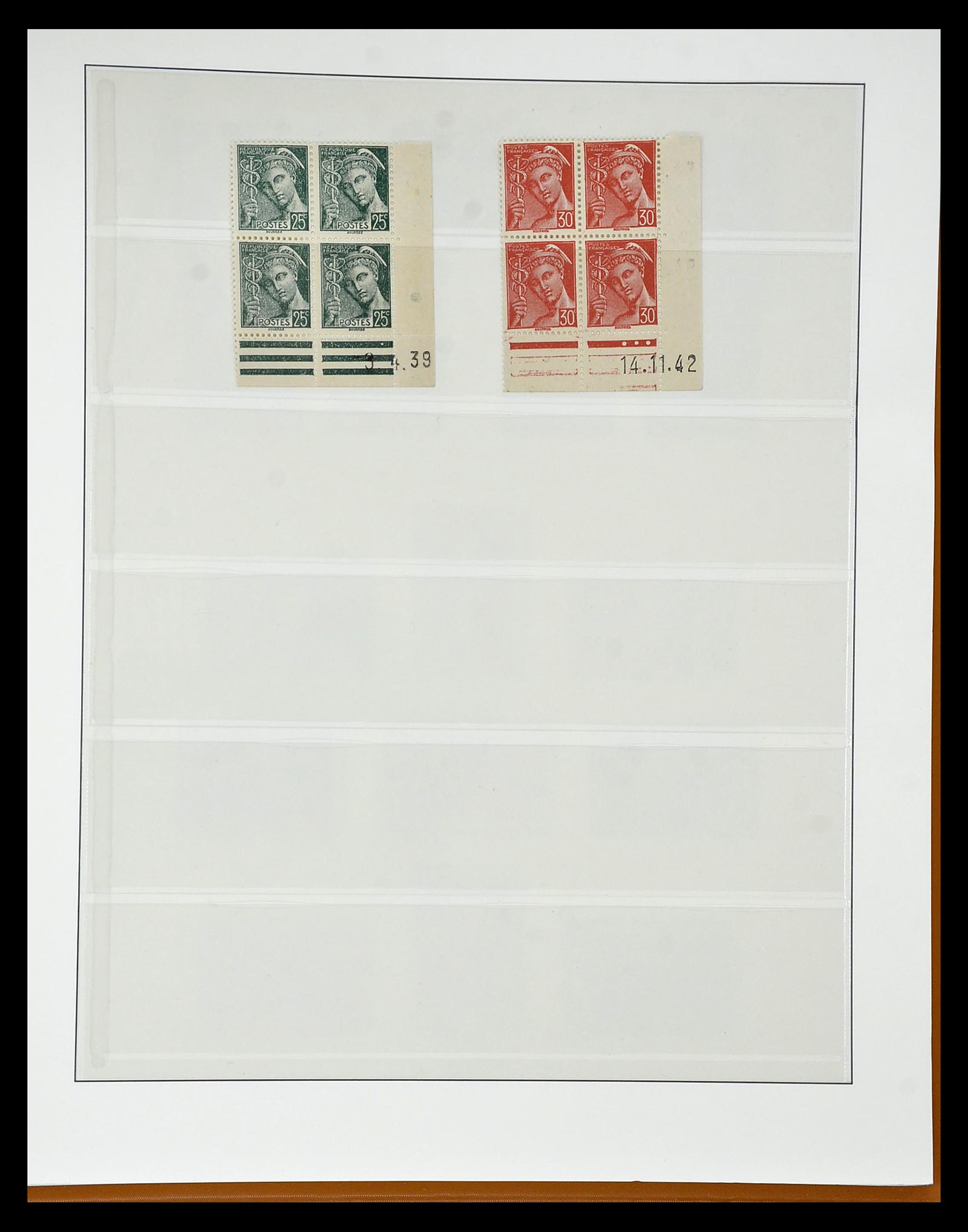 34820 083 - Postzegelverzameling 34820 Frankrijk SUPERVERZAMELING 1849-1960.