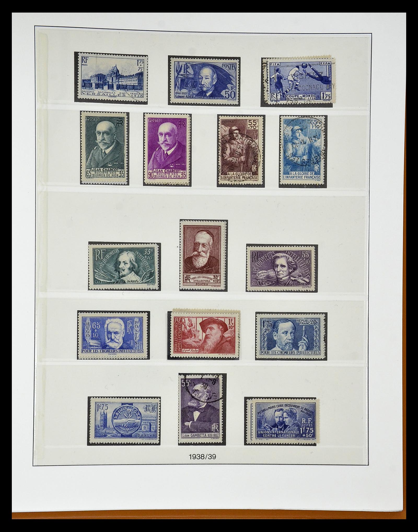 34820 084 - Postzegelverzameling 34820 Frankrijk SUPERVERZAMELING 1849-1960.
