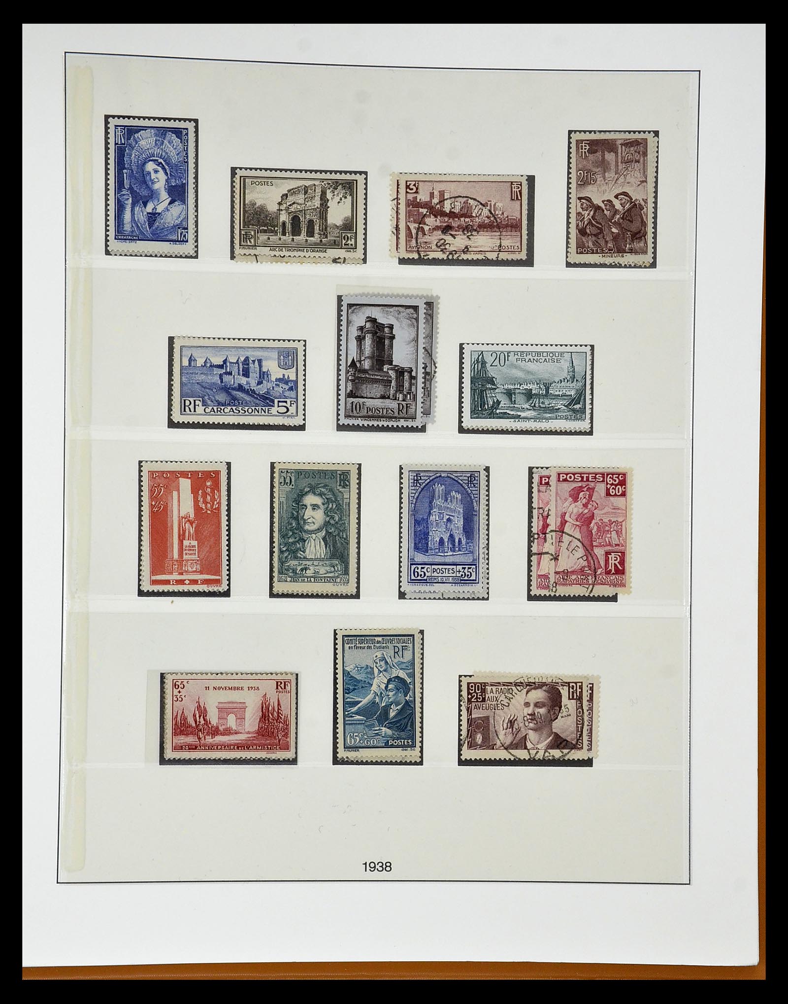 34820 086 - Postzegelverzameling 34820 Frankrijk SUPERVERZAMELING 1849-1960.