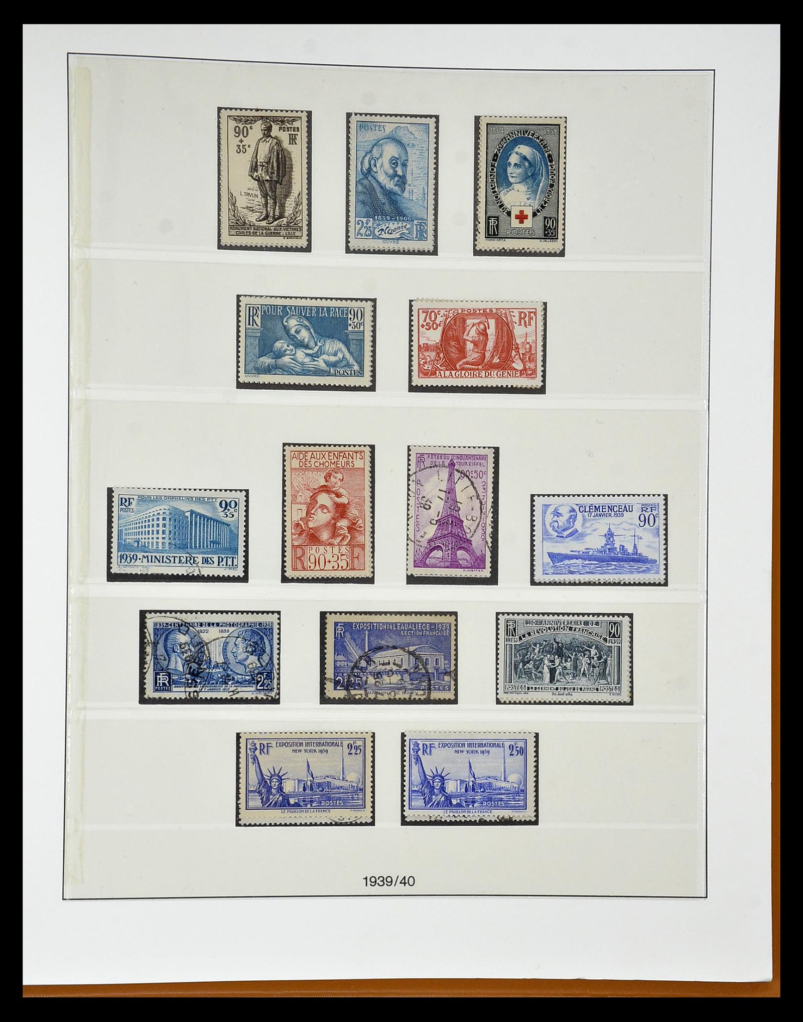 34820 088 - Postzegelverzameling 34820 Frankrijk SUPERVERZAMELING 1849-1960.
