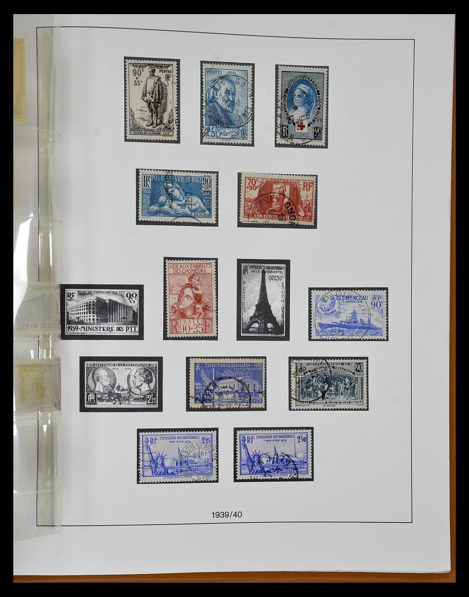 34820 089 - Postzegelverzameling 34820 Frankrijk SUPERVERZAMELING 1849-1960.