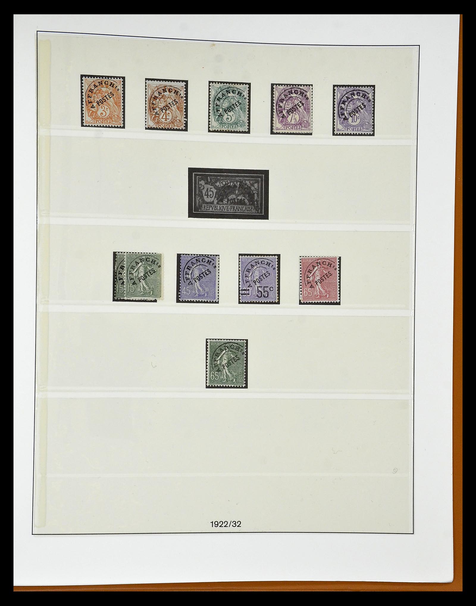 34820 093 - Postzegelverzameling 34820 Frankrijk SUPERVERZAMELING 1849-1960.