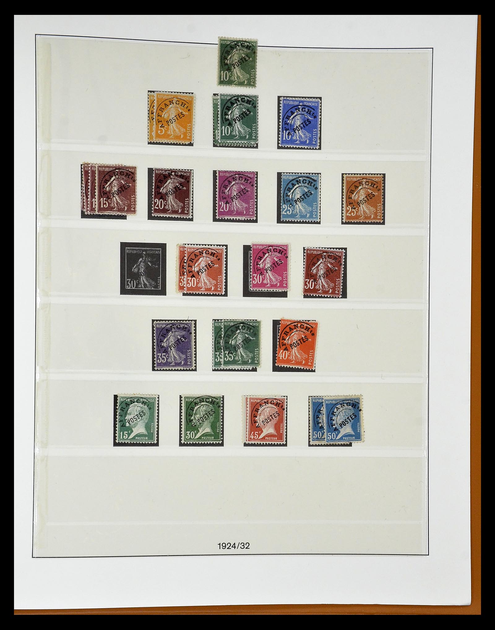 34820 095 - Postzegelverzameling 34820 Frankrijk SUPERVERZAMELING 1849-1960.