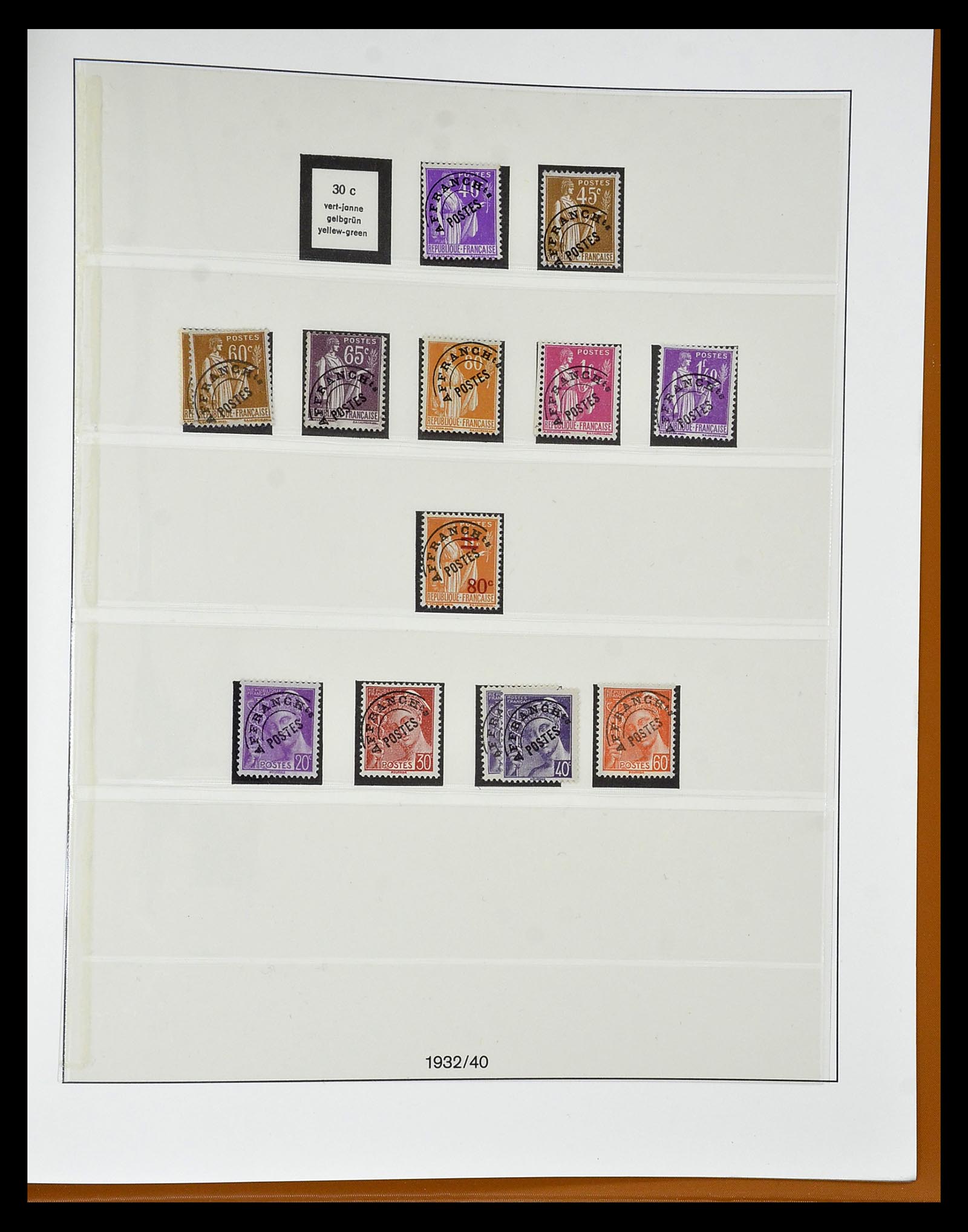 34820 097 - Postzegelverzameling 34820 Frankrijk SUPERVERZAMELING 1849-1960.
