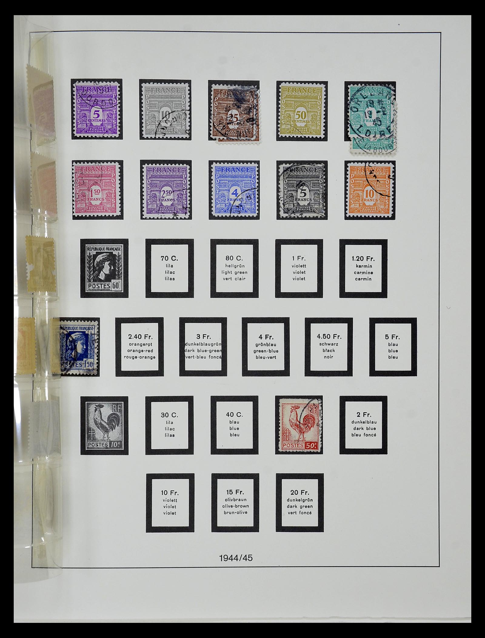 34820 125 - Postzegelverzameling 34820 Frankrijk SUPERVERZAMELING 1849-1960.
