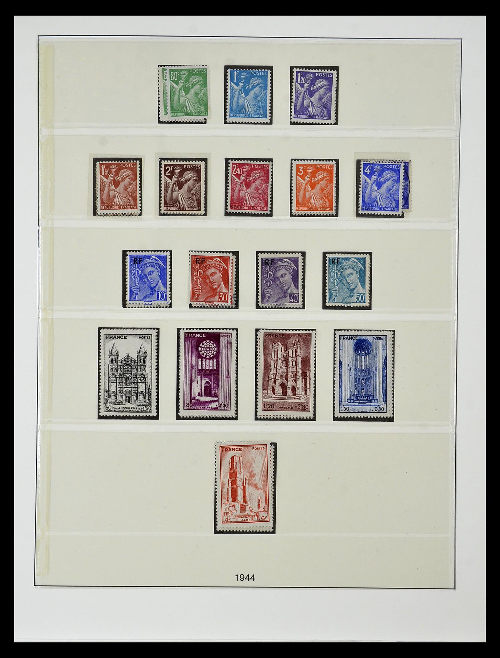34820 126 - Postzegelverzameling 34820 Frankrijk SUPERVERZAMELING 1849-1960.