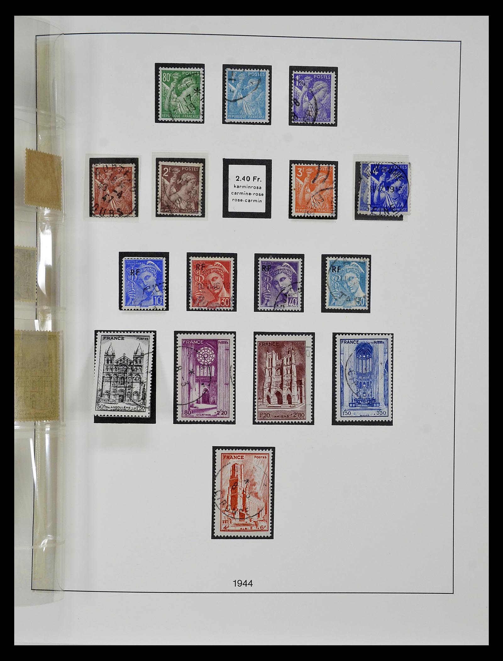 34820 127 - Postzegelverzameling 34820 Frankrijk SUPERVERZAMELING 1849-1960.
