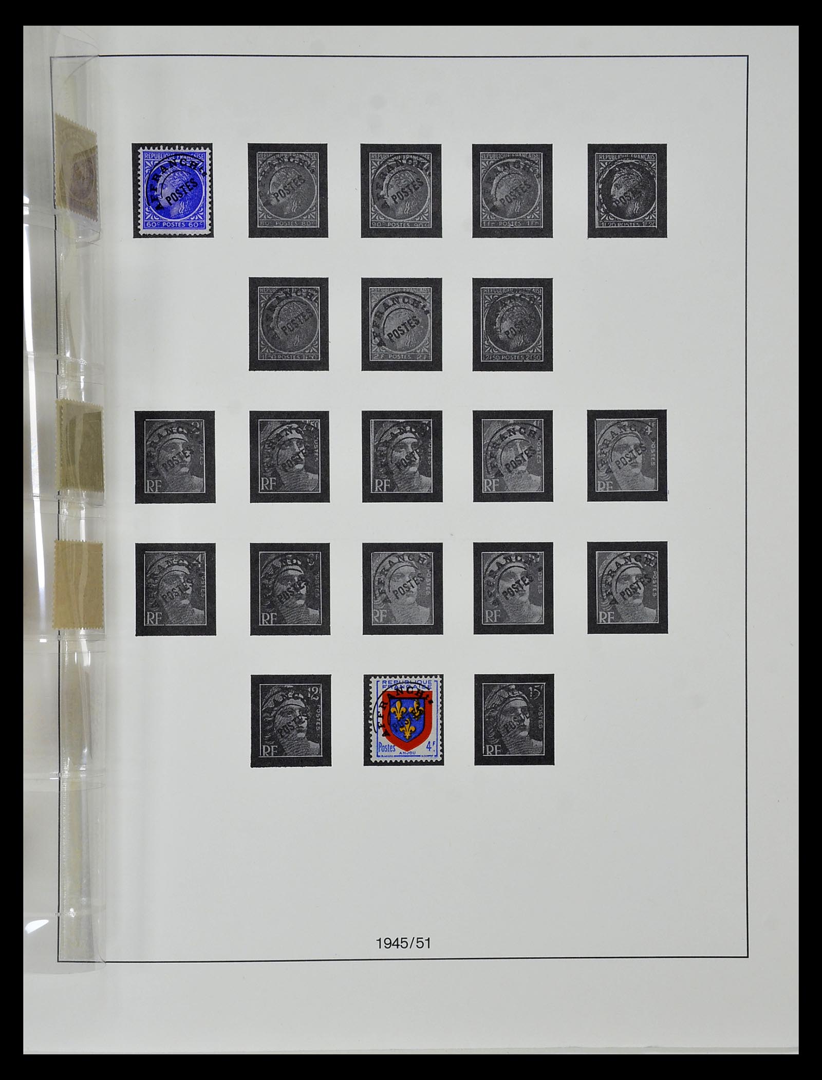 34820 129 - Postzegelverzameling 34820 Frankrijk SUPERVERZAMELING 1849-1960.