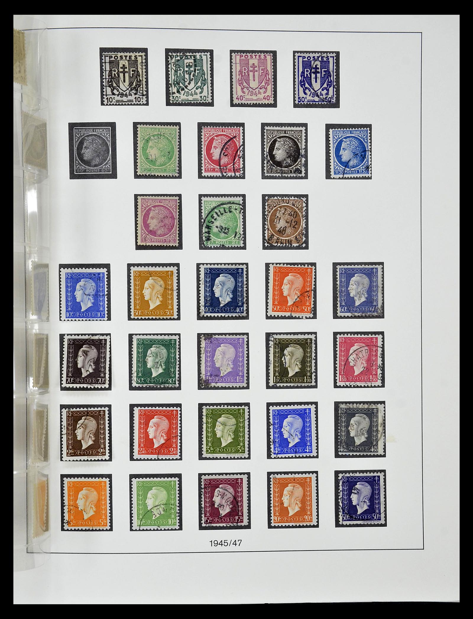 34820 131 - Postzegelverzameling 34820 Frankrijk SUPERVERZAMELING 1849-1960.