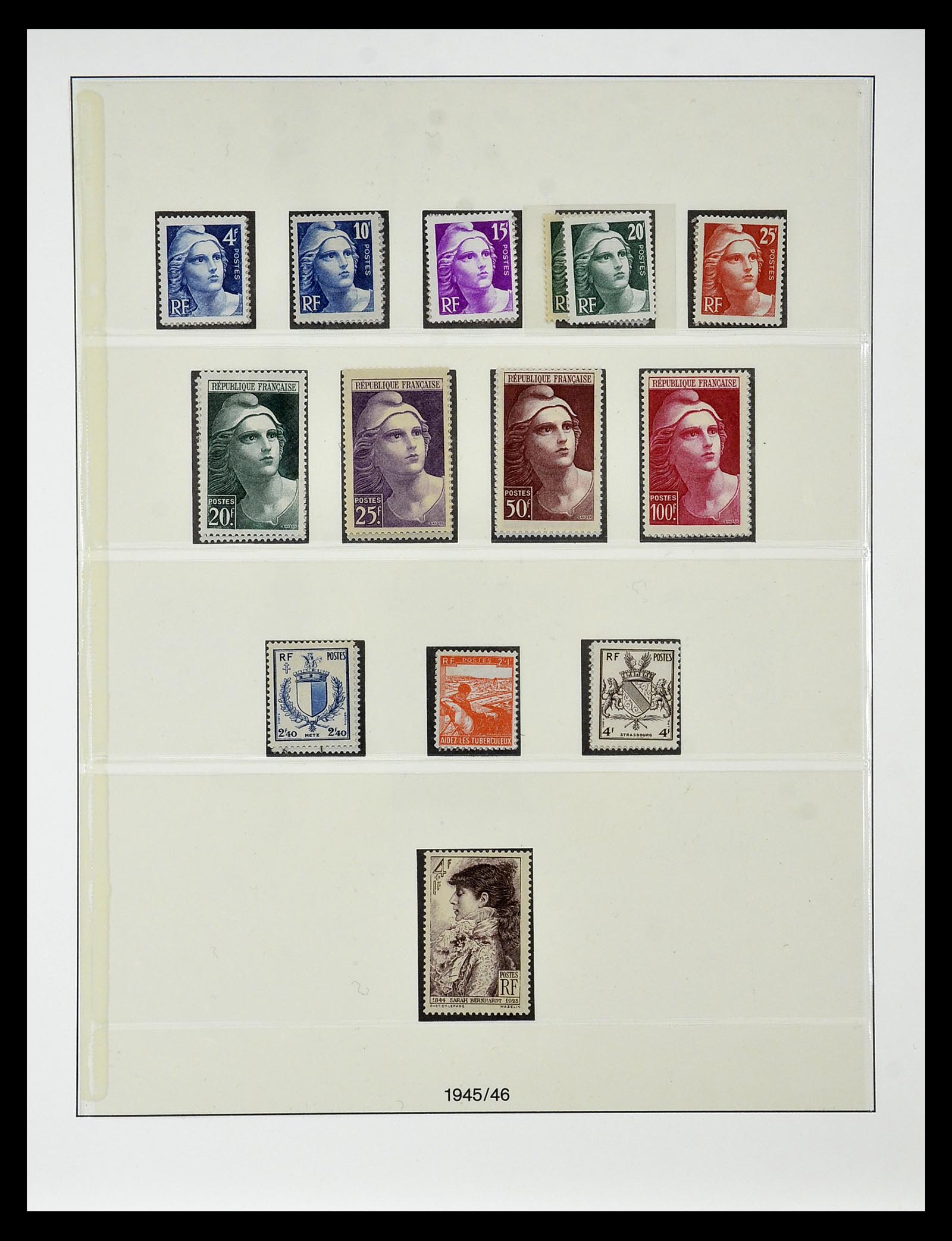 34820 135 - Postzegelverzameling 34820 Frankrijk SUPERVERZAMELING 1849-1960.