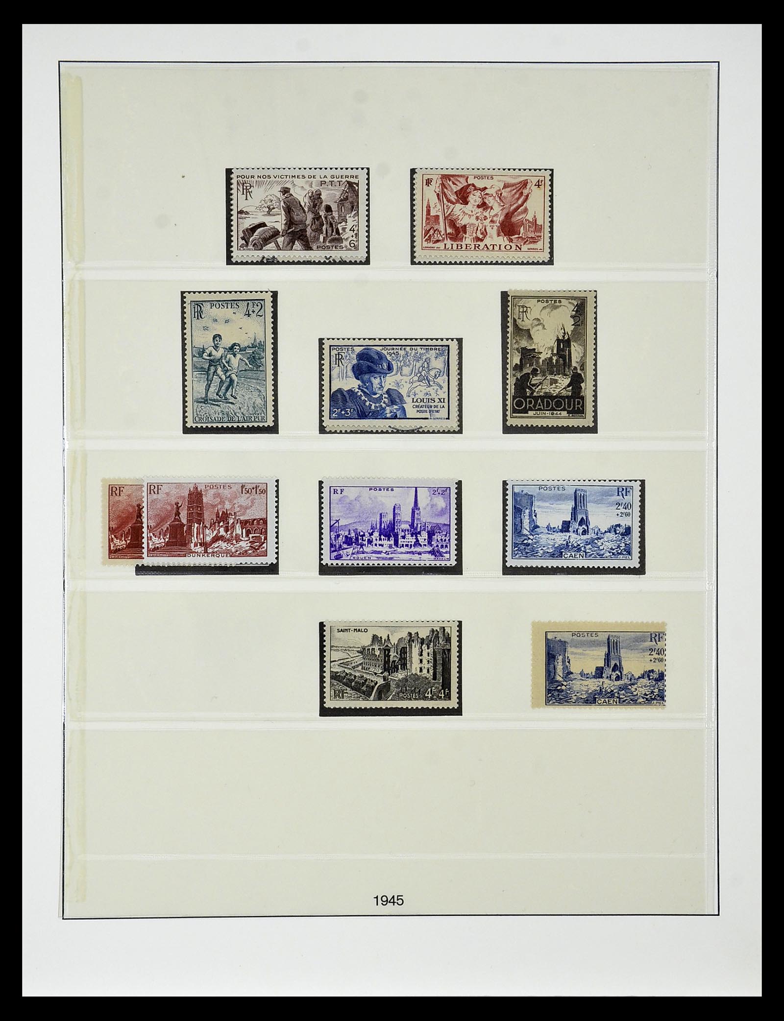 34820 137 - Postzegelverzameling 34820 Frankrijk SUPERVERZAMELING 1849-1960.