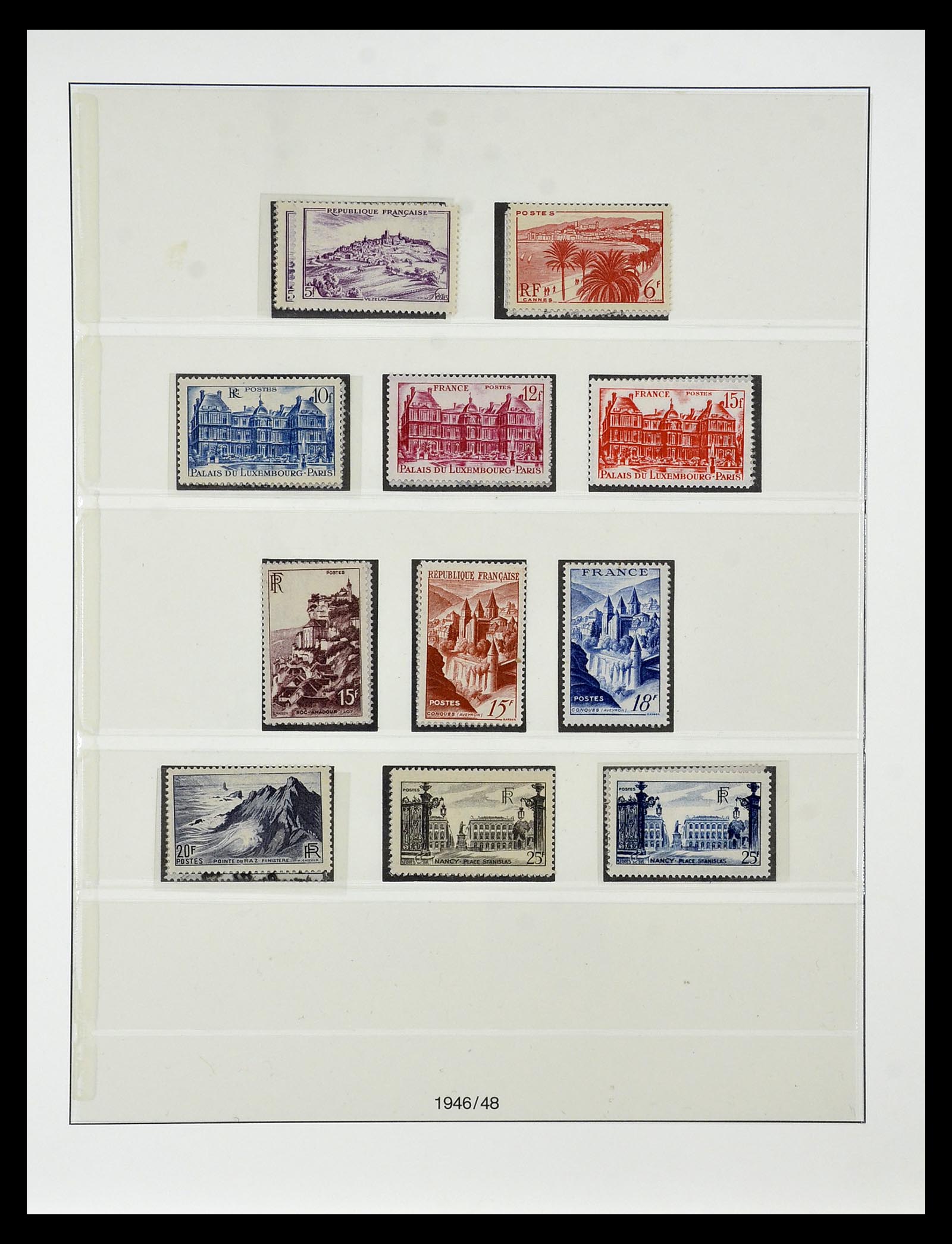 34820 141 - Postzegelverzameling 34820 Frankrijk SUPERVERZAMELING 1849-1960.