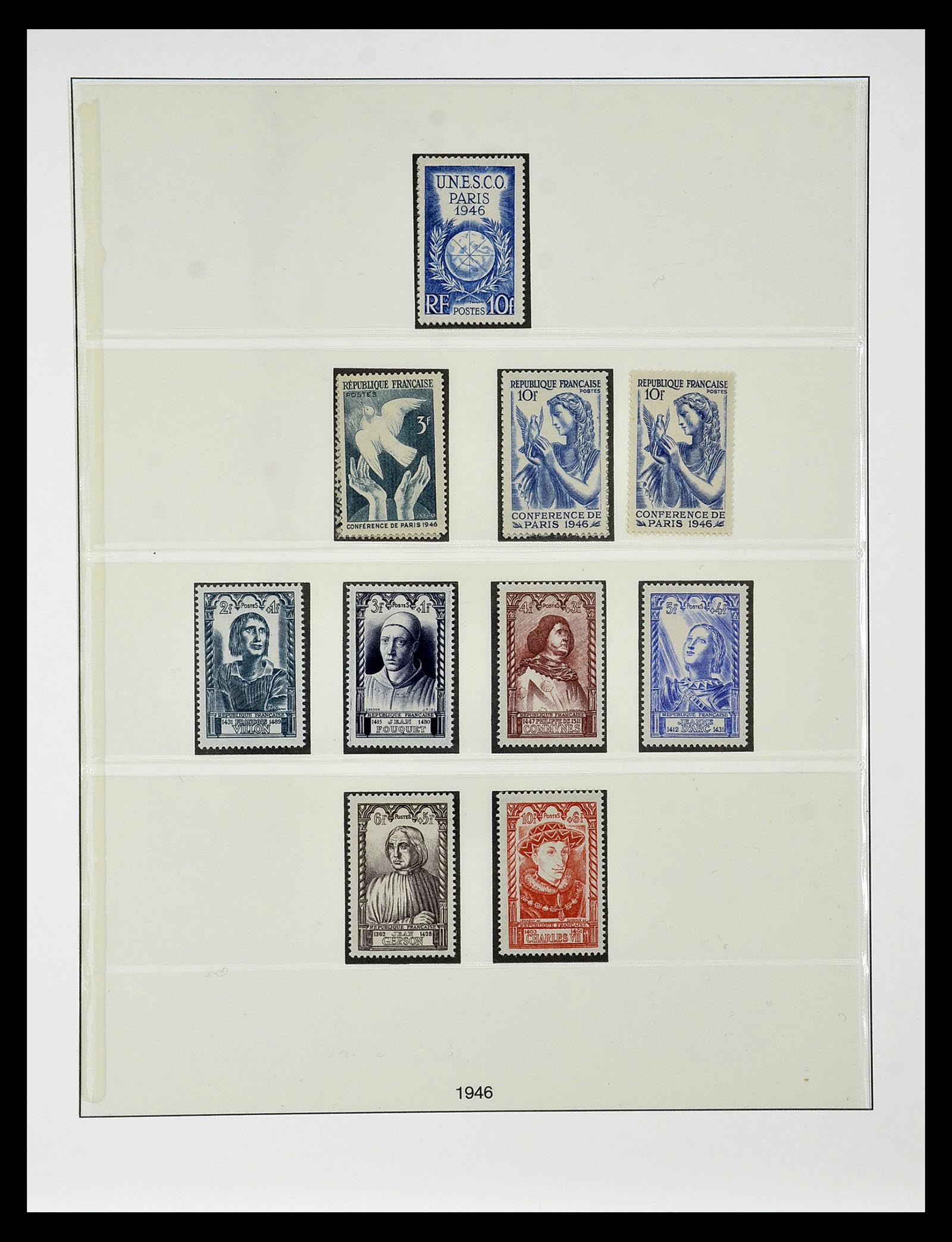 34820 142 - Postzegelverzameling 34820 Frankrijk SUPERVERZAMELING 1849-1960.