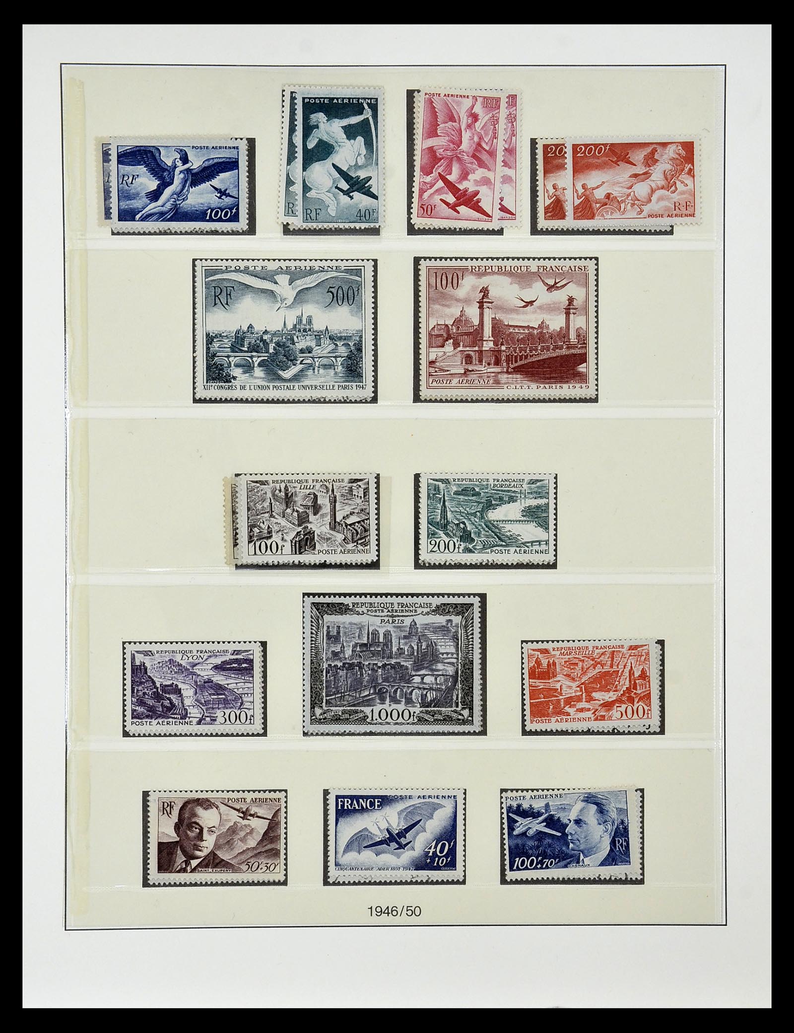 34820 144 - Postzegelverzameling 34820 Frankrijk SUPERVERZAMELING 1849-1960.