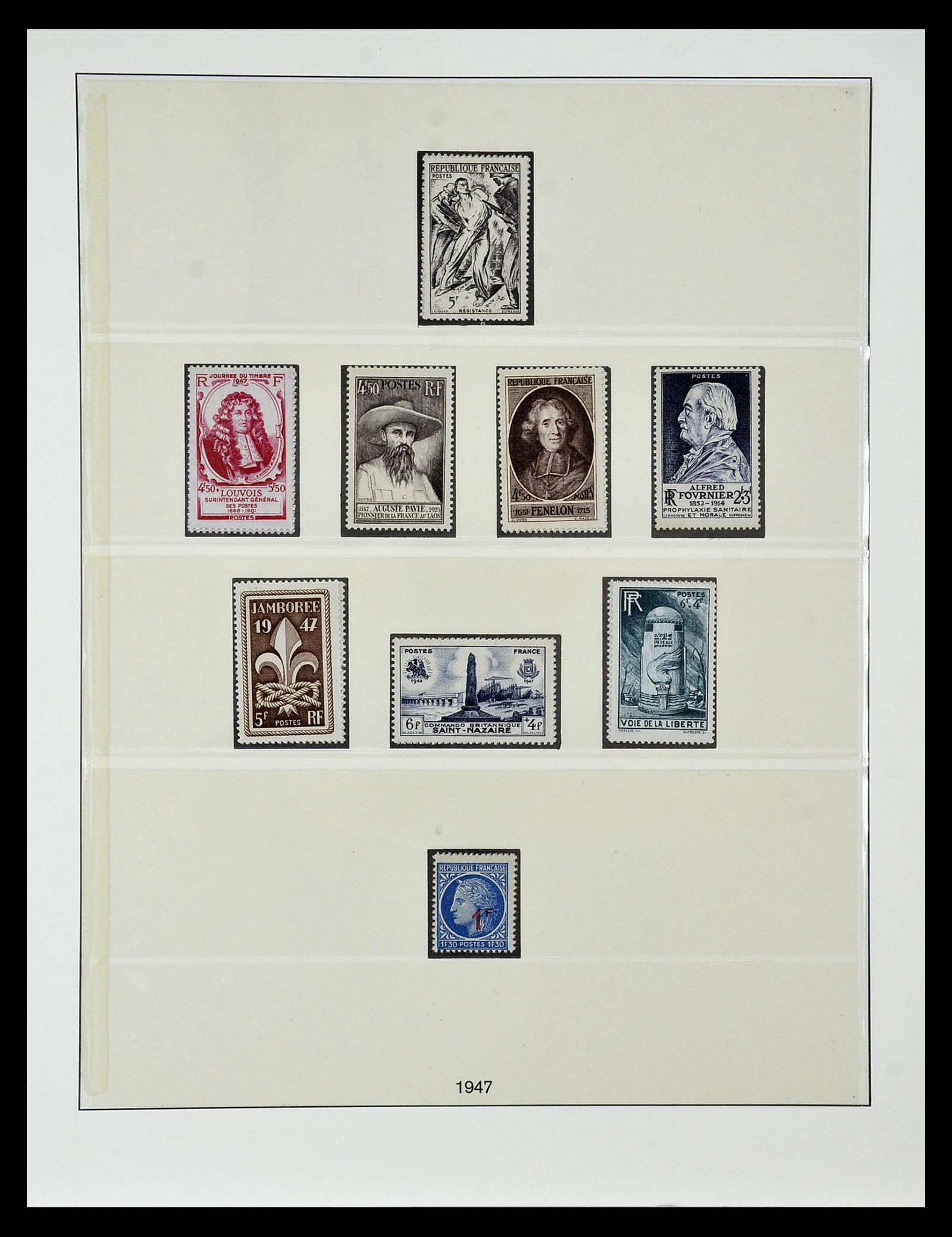 34820 146 - Postzegelverzameling 34820 Frankrijk SUPERVERZAMELING 1849-1960.