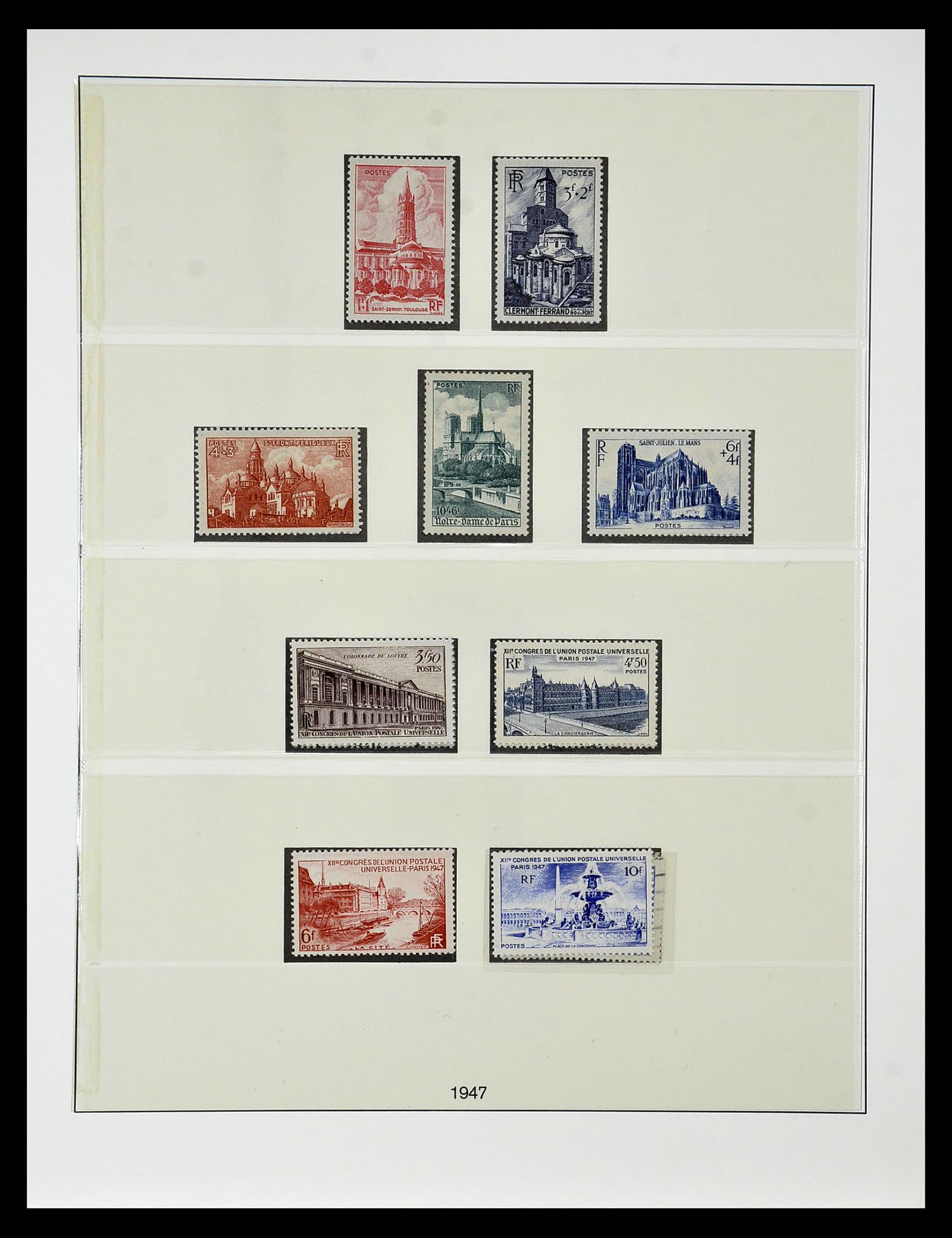 34820 148 - Postzegelverzameling 34820 Frankrijk SUPERVERZAMELING 1849-1960.