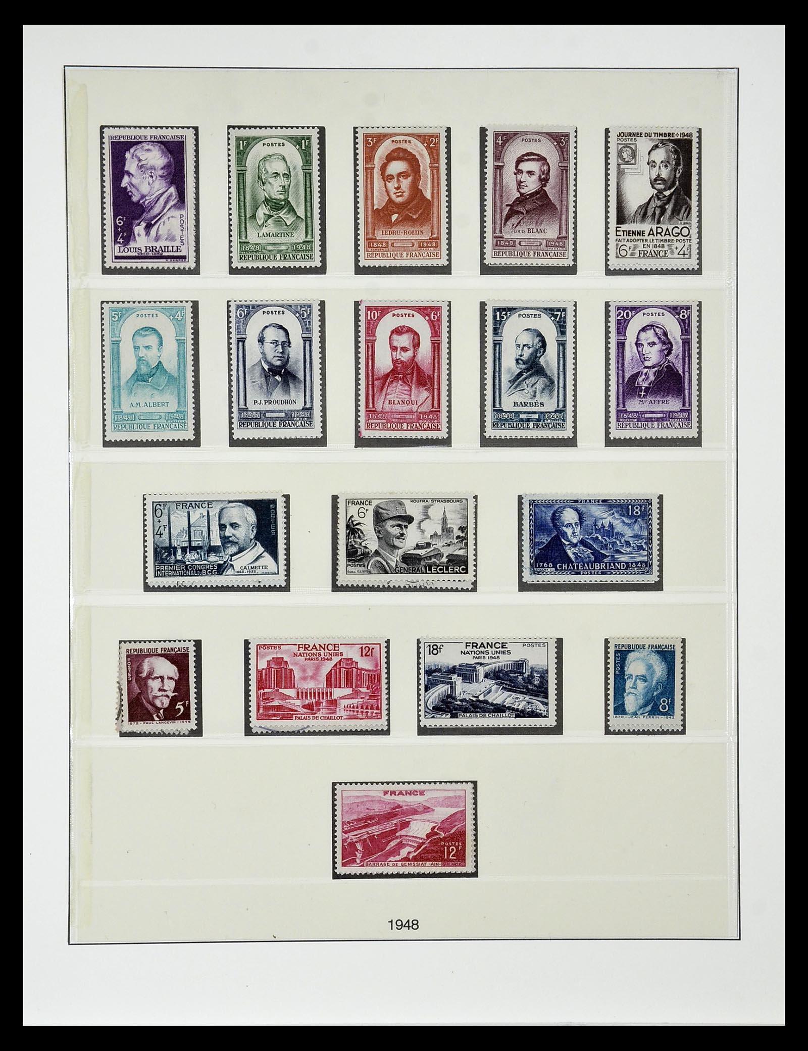 34820 150 - Postzegelverzameling 34820 Frankrijk SUPERVERZAMELING 1849-1960.