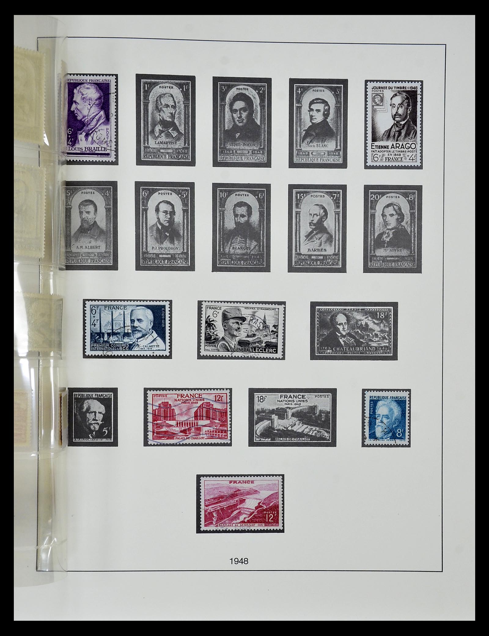 34820 151 - Postzegelverzameling 34820 Frankrijk SUPERVERZAMELING 1849-1960.