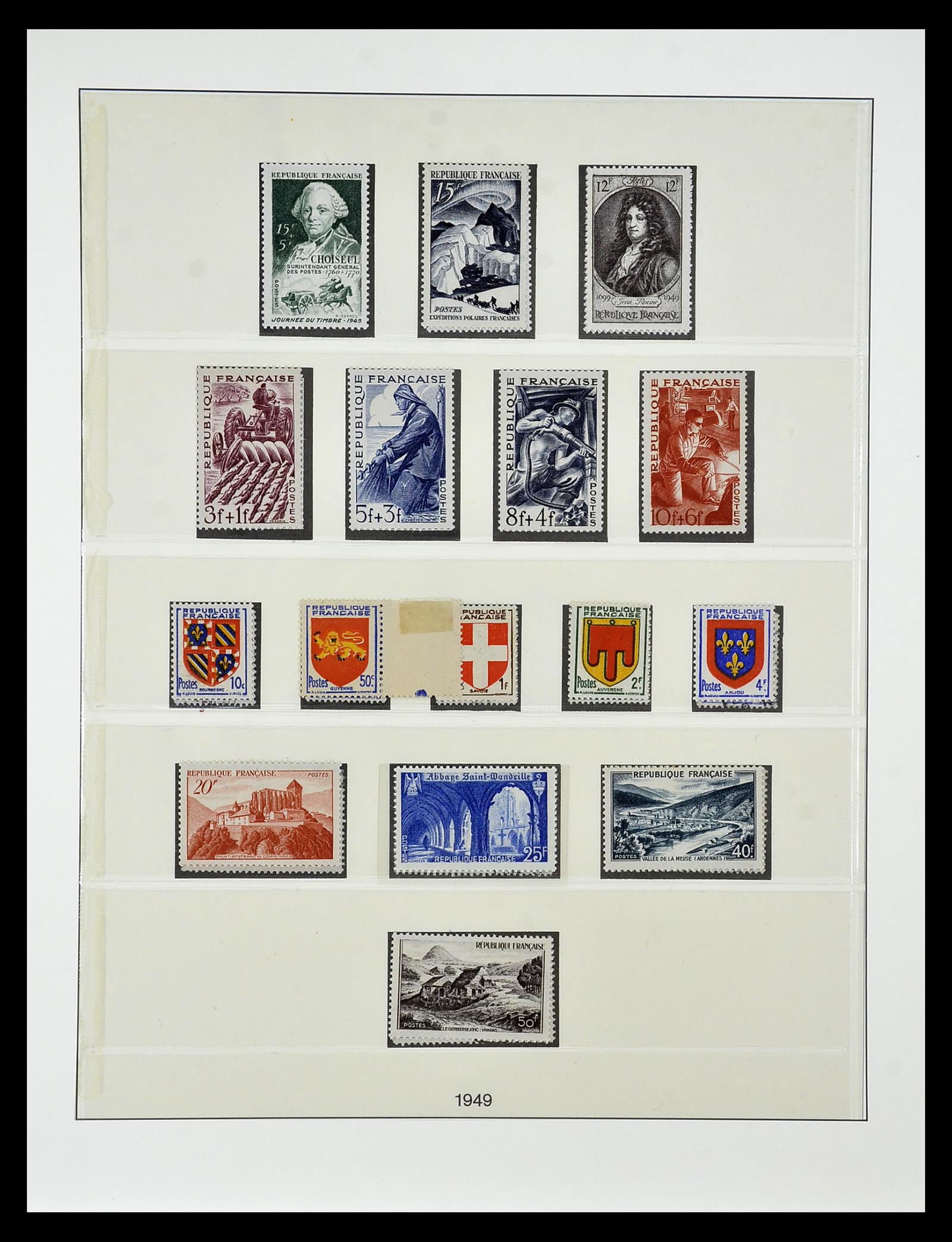 34820 154 - Postzegelverzameling 34820 Frankrijk SUPERVERZAMELING 1849-1960.