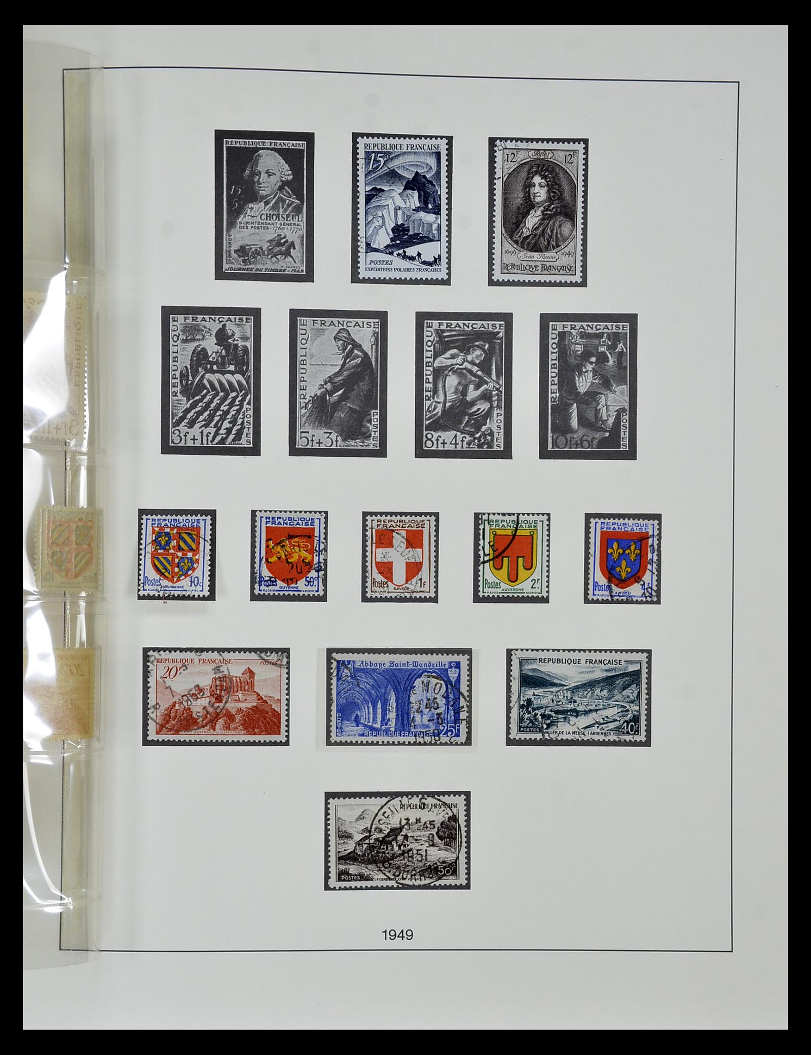 34820 155 - Postzegelverzameling 34820 Frankrijk SUPERVERZAMELING 1849-1960.