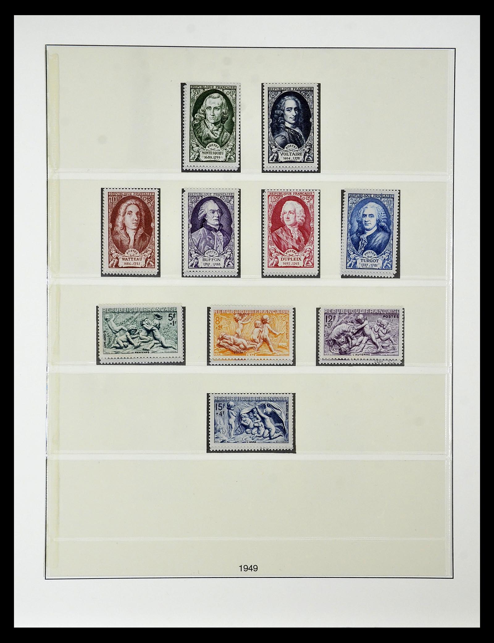 34820 159 - Postzegelverzameling 34820 Frankrijk SUPERVERZAMELING 1849-1960.