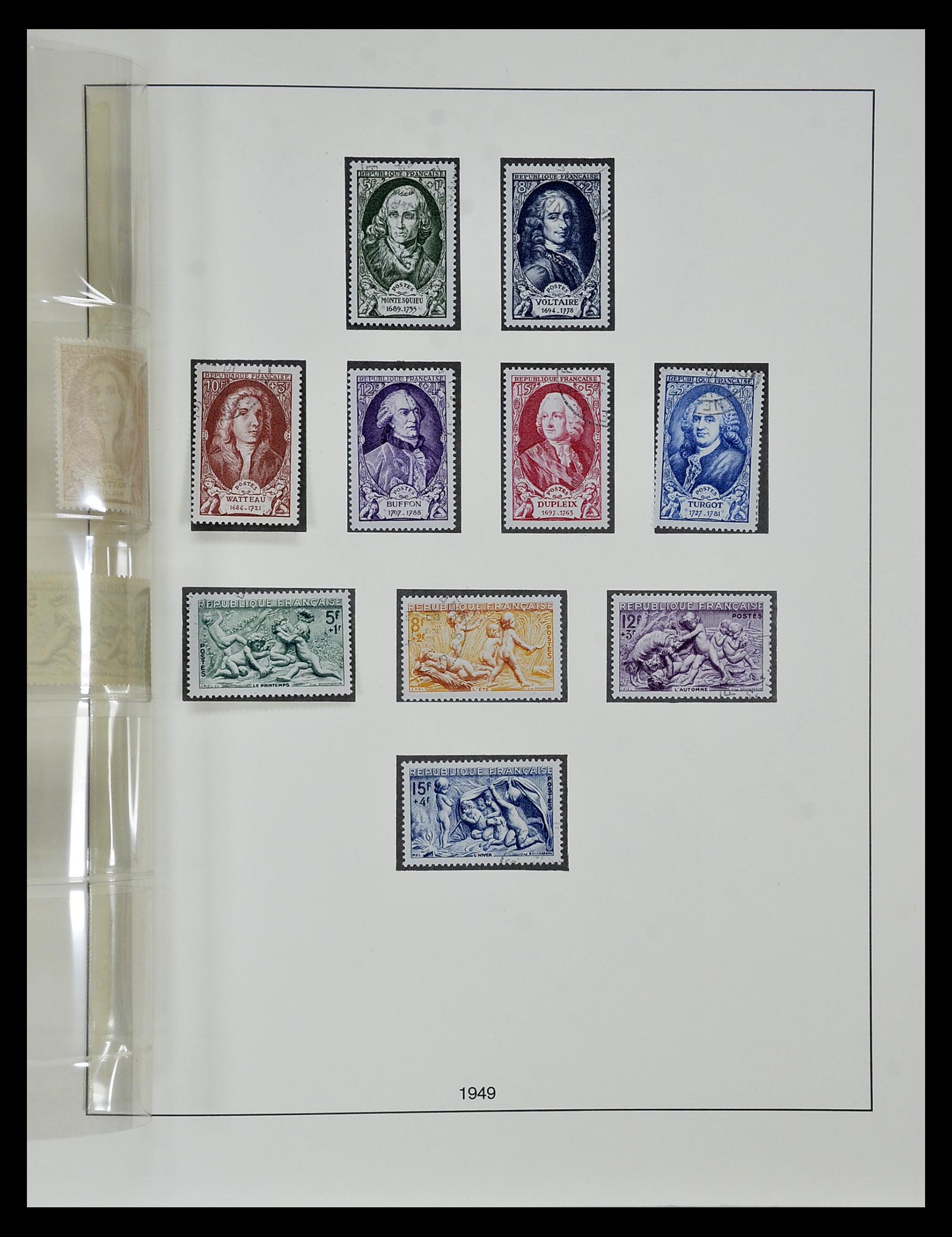 34820 160 - Postzegelverzameling 34820 Frankrijk SUPERVERZAMELING 1849-1960.