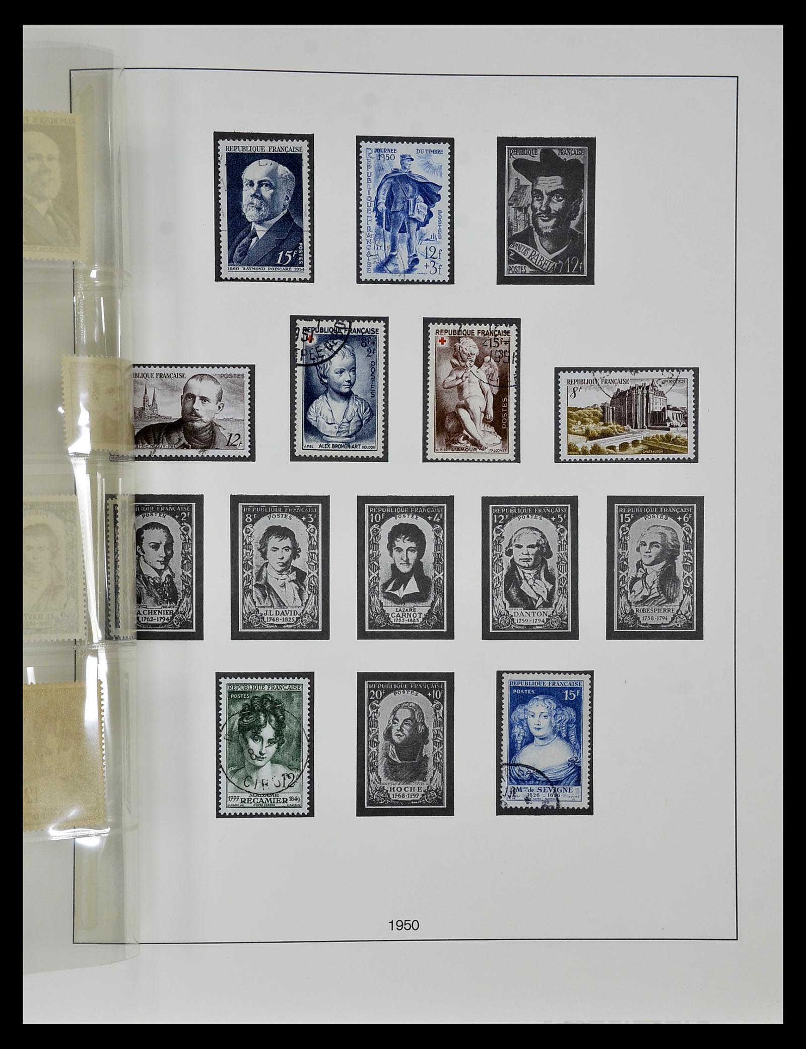 34820 162 - Postzegelverzameling 34820 Frankrijk SUPERVERZAMELING 1849-1960.
