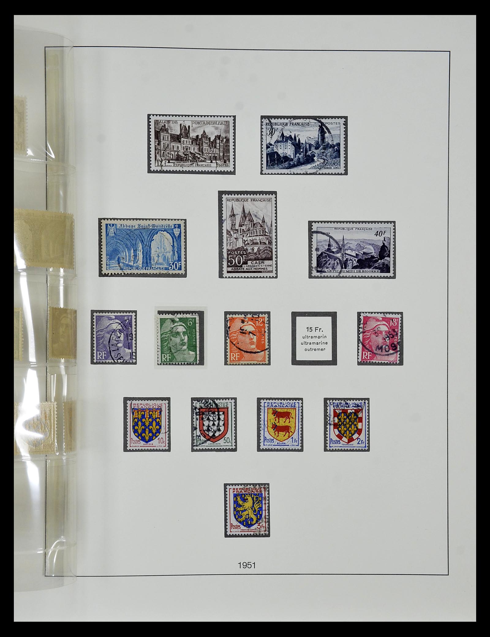 34820 164 - Postzegelverzameling 34820 Frankrijk SUPERVERZAMELING 1849-1960.