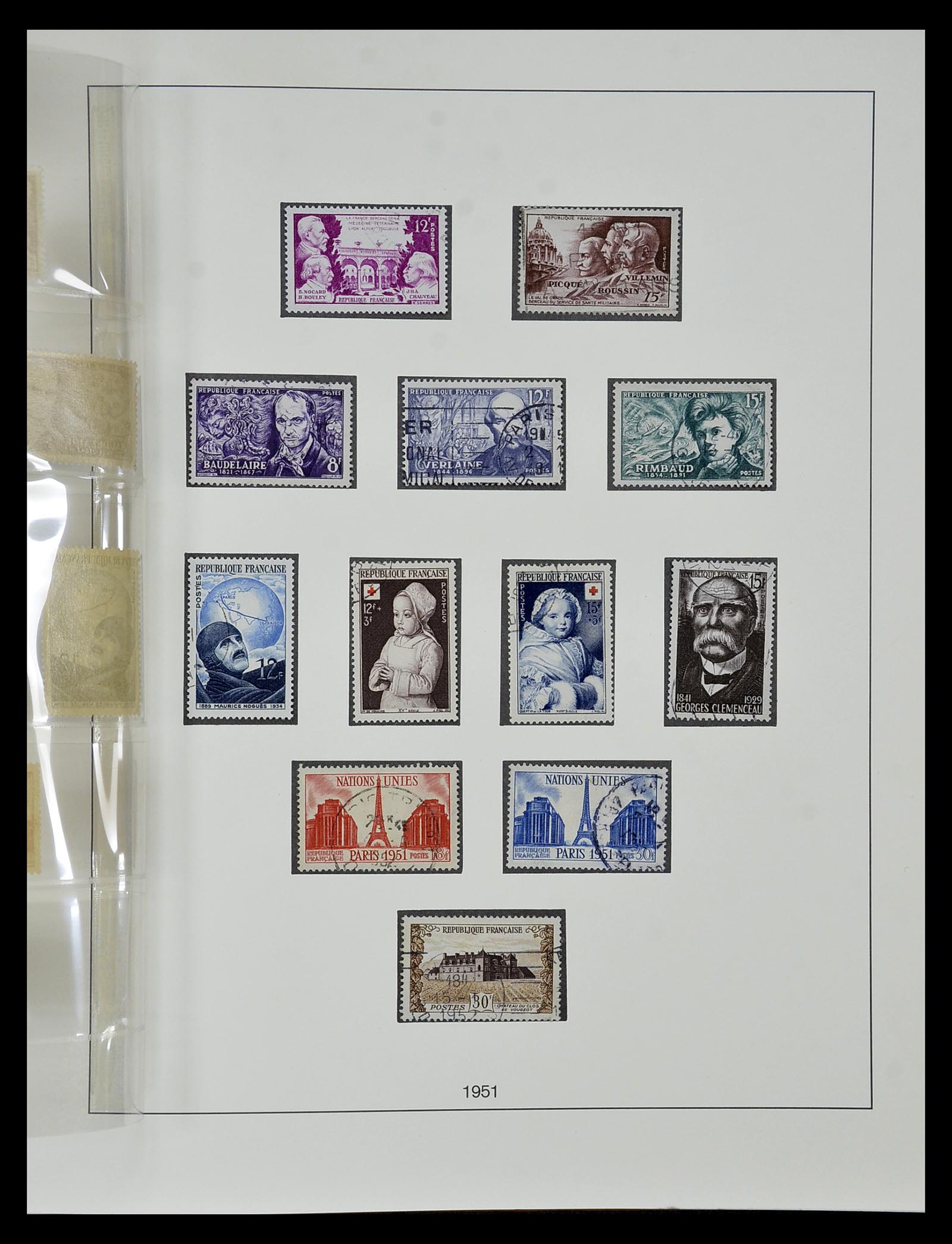 34820 168 - Postzegelverzameling 34820 Frankrijk SUPERVERZAMELING 1849-1960.