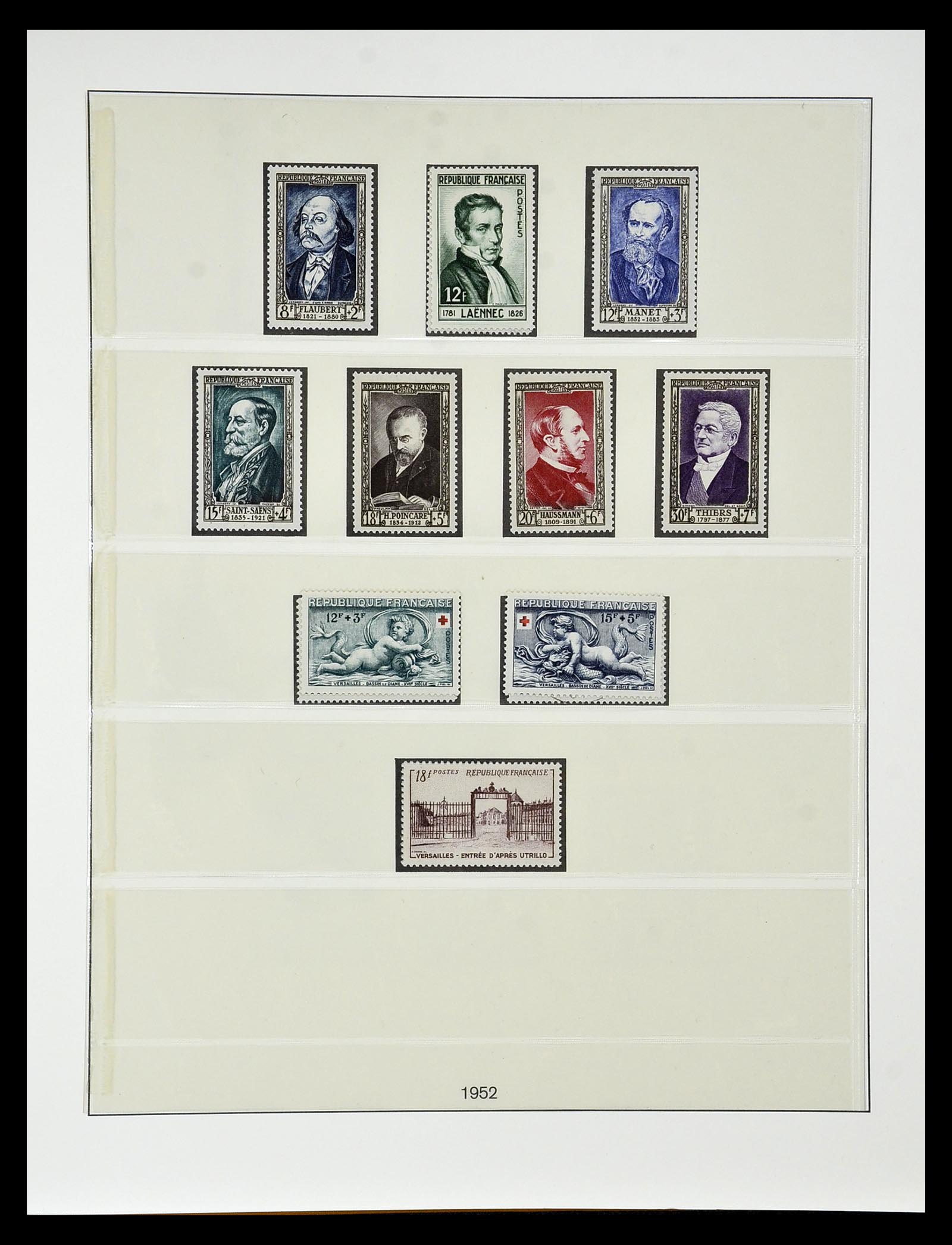 34820 171 - Postzegelverzameling 34820 Frankrijk SUPERVERZAMELING 1849-1960.
