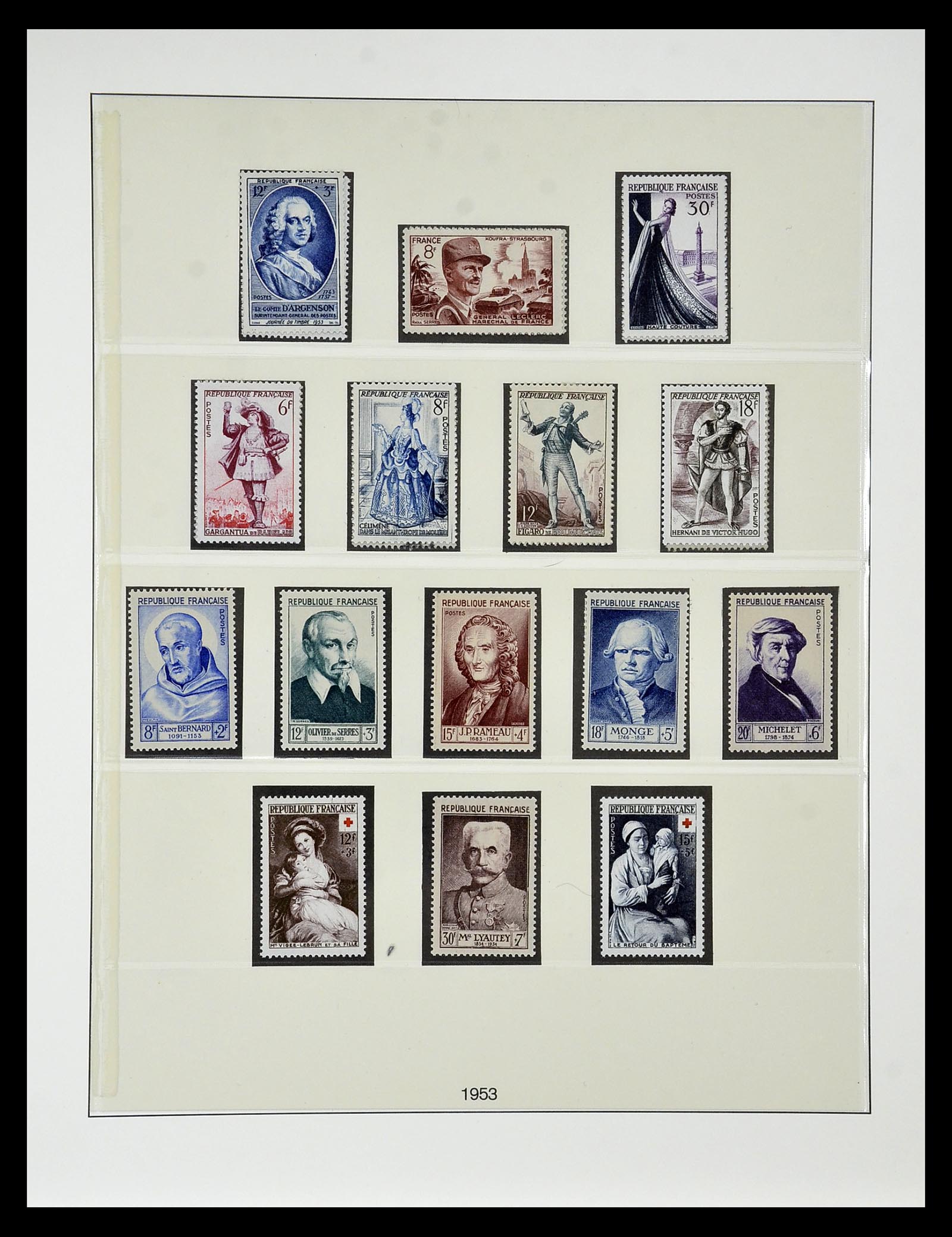 34820 173 - Postzegelverzameling 34820 Frankrijk SUPERVERZAMELING 1849-1960.