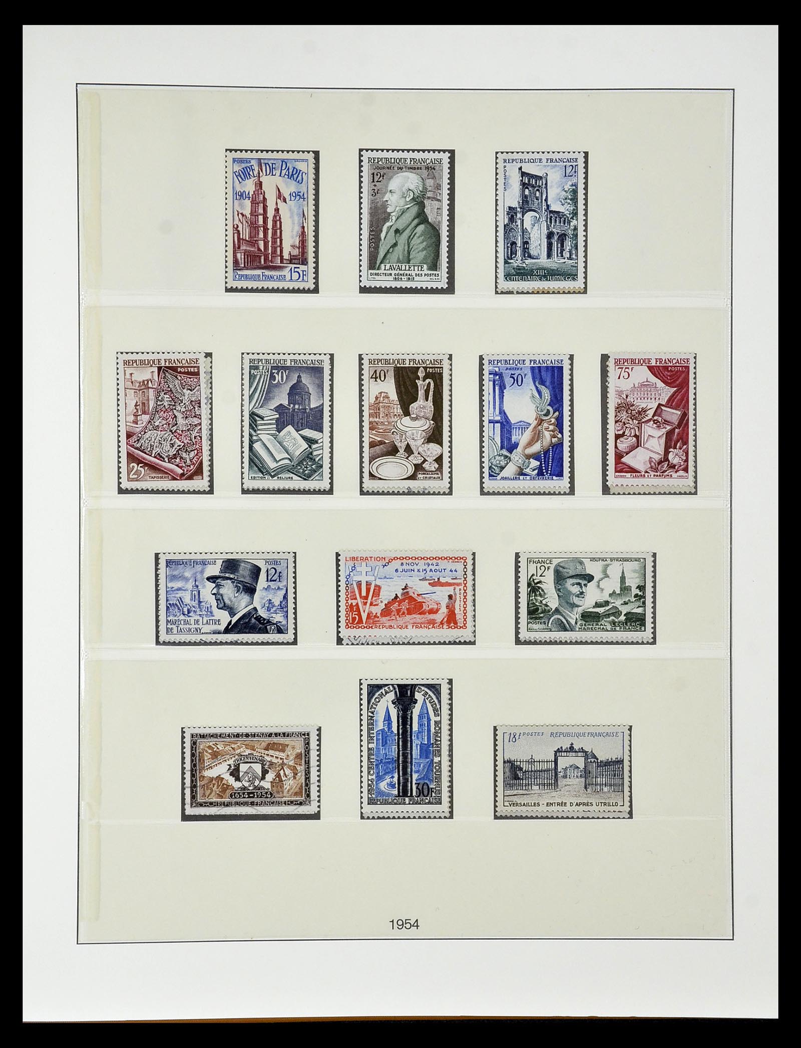 34820 177 - Postzegelverzameling 34820 Frankrijk SUPERVERZAMELING 1849-1960.