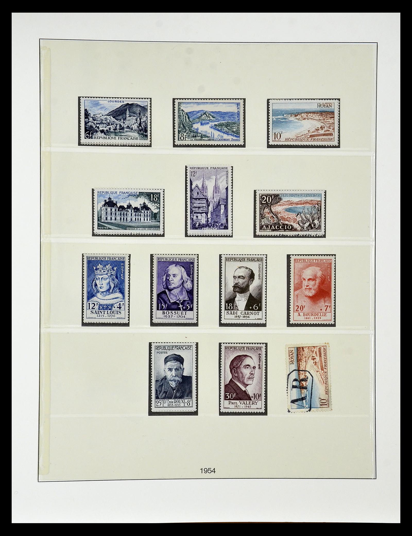 34820 179 - Postzegelverzameling 34820 Frankrijk SUPERVERZAMELING 1849-1960.