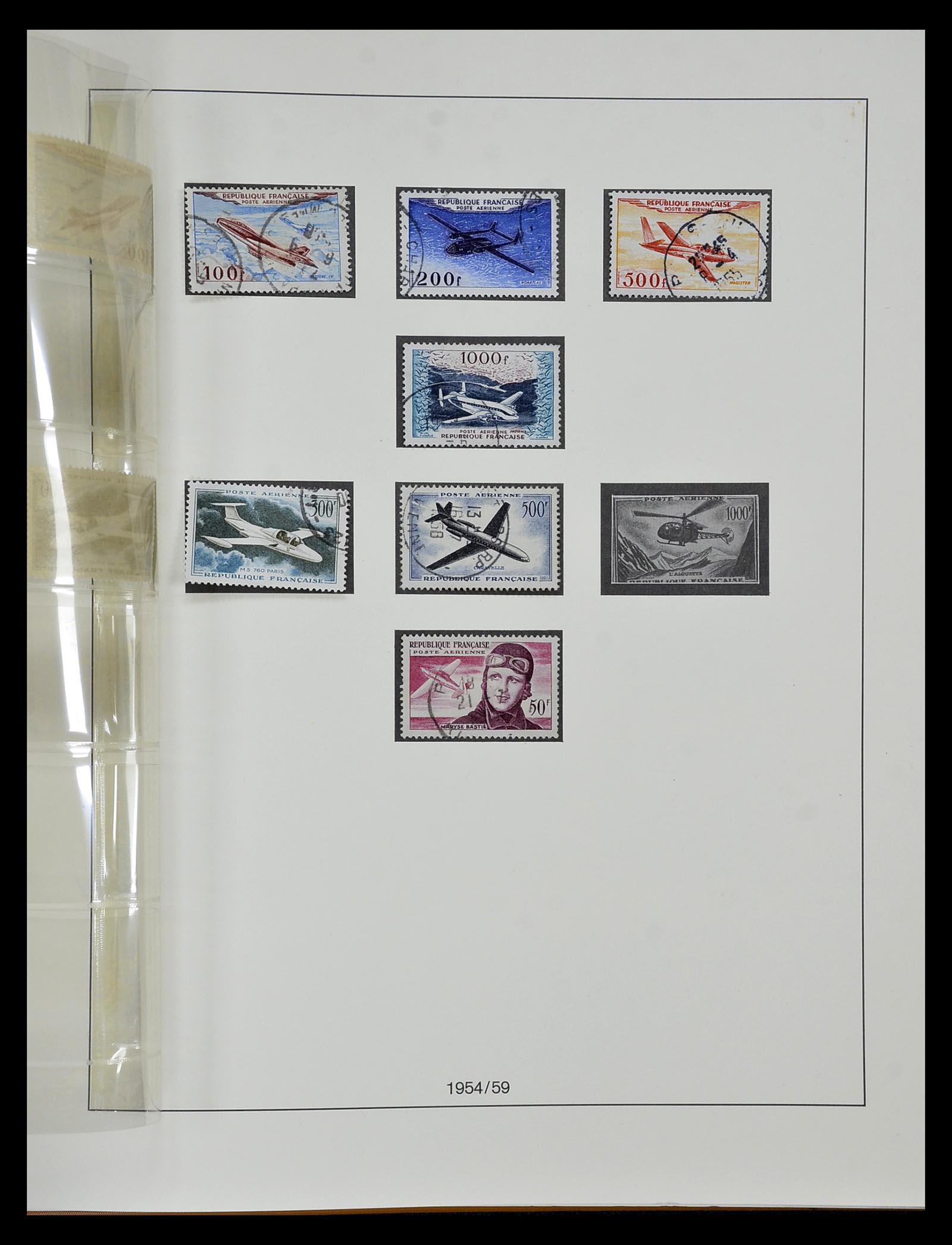 34820 184 - Postzegelverzameling 34820 Frankrijk SUPERVERZAMELING 1849-1960.