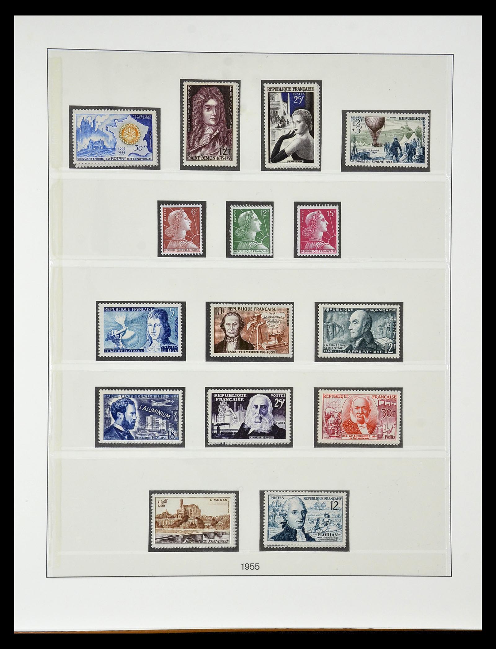 34820 185 - Postzegelverzameling 34820 Frankrijk SUPERVERZAMELING 1849-1960.