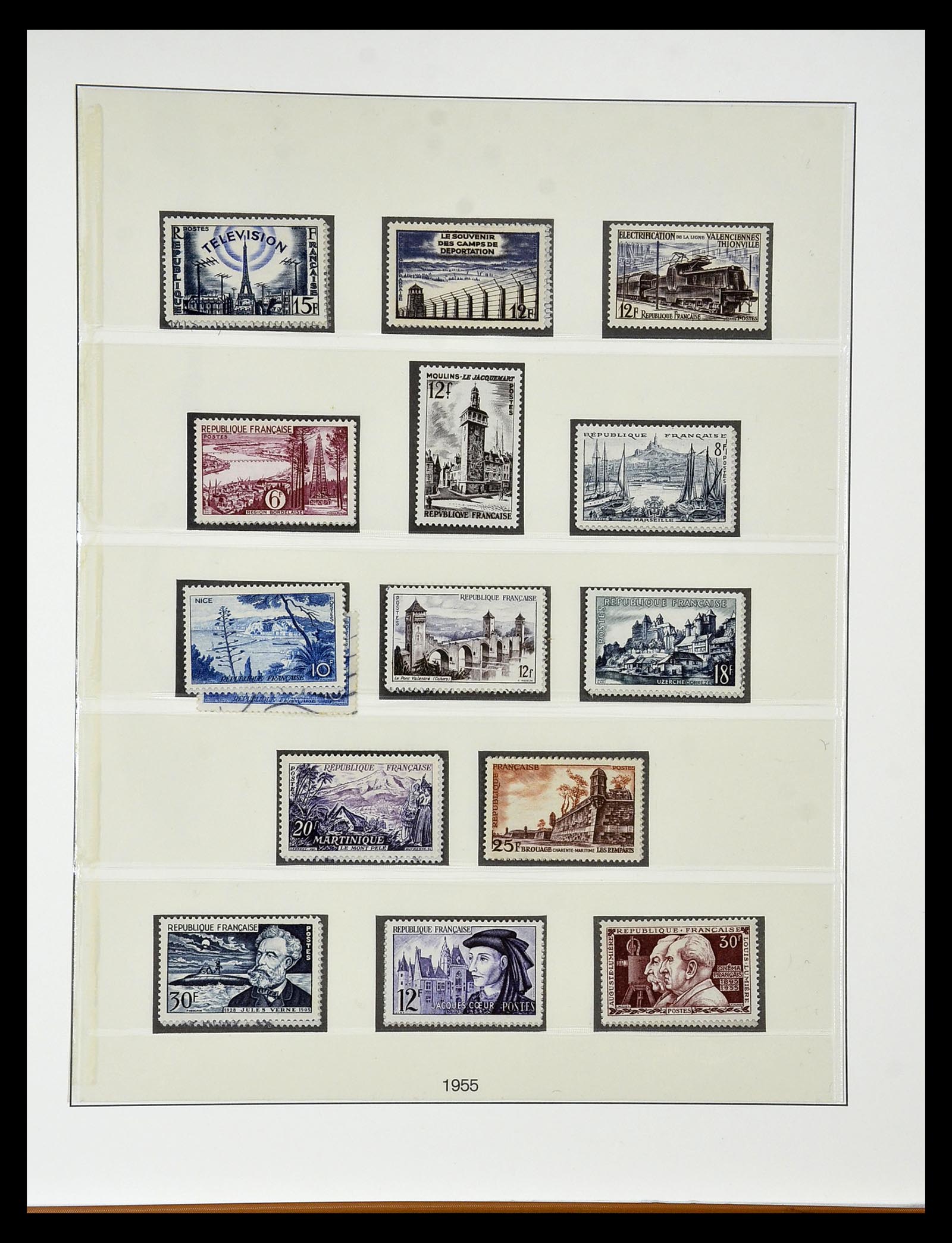 34820 187 - Postzegelverzameling 34820 Frankrijk SUPERVERZAMELING 1849-1960.