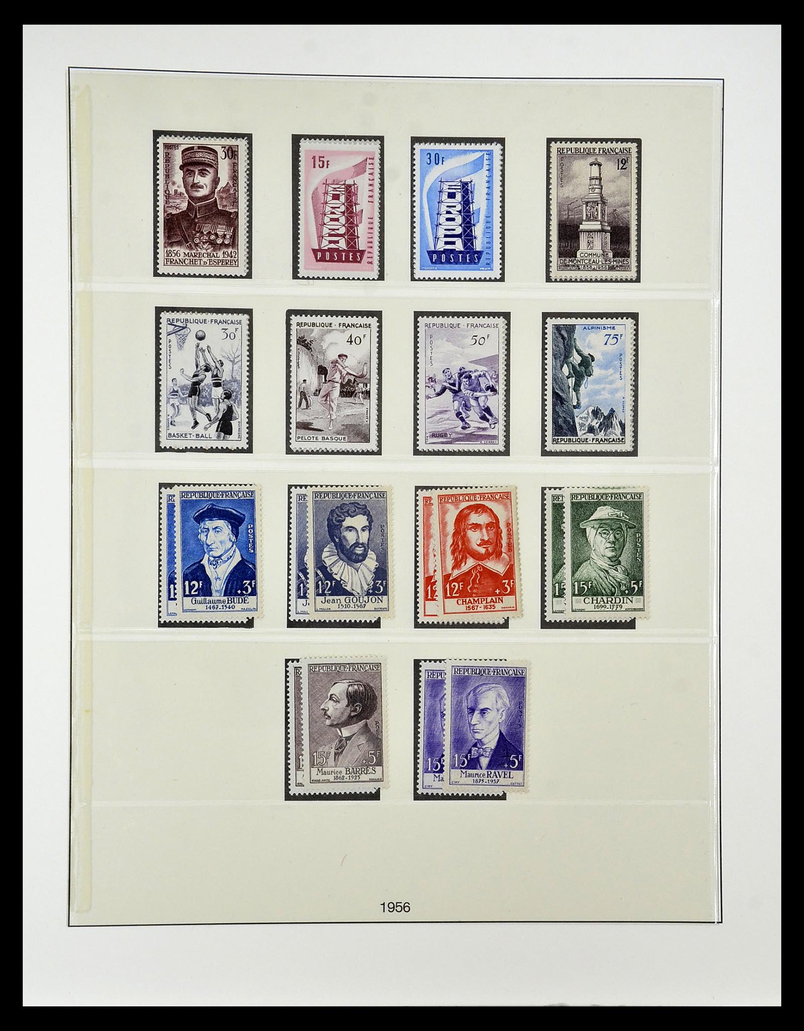 34820 193 - Postzegelverzameling 34820 Frankrijk SUPERVERZAMELING 1849-1960.