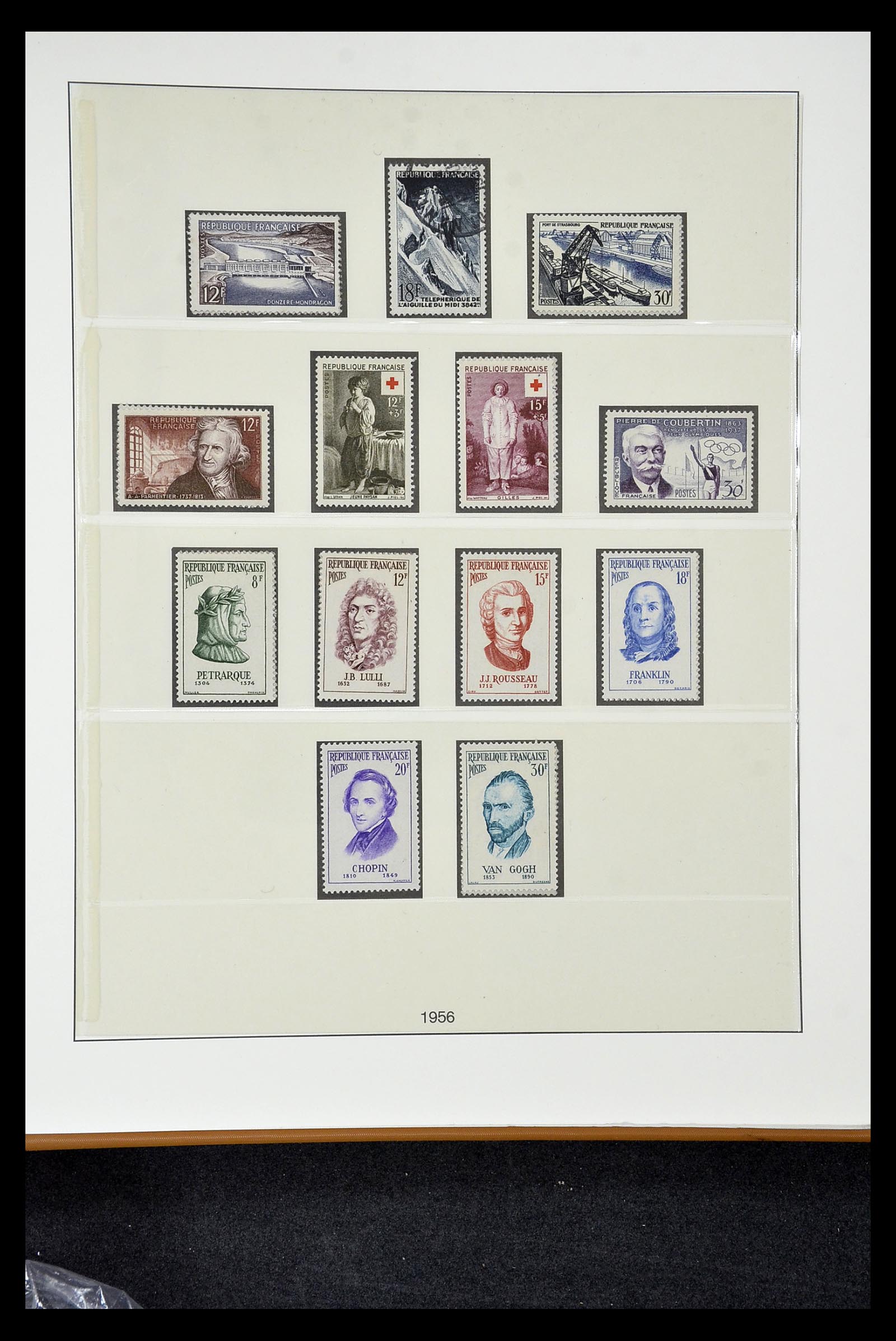 34820 195 - Postzegelverzameling 34820 Frankrijk SUPERVERZAMELING 1849-1960.