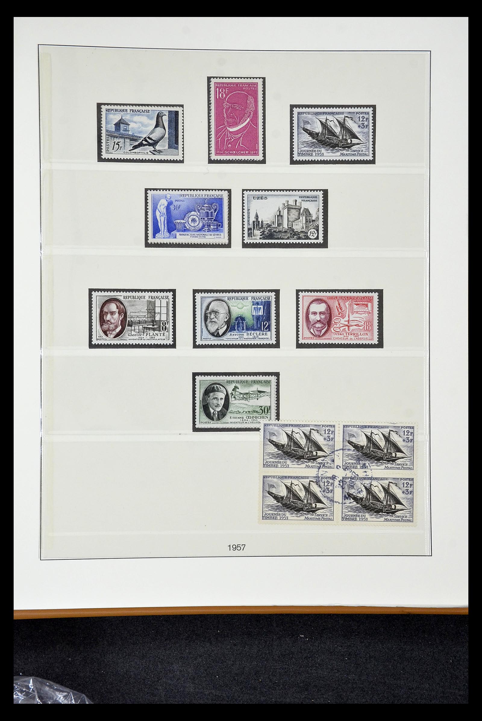 34820 197 - Postzegelverzameling 34820 Frankrijk SUPERVERZAMELING 1849-1960.