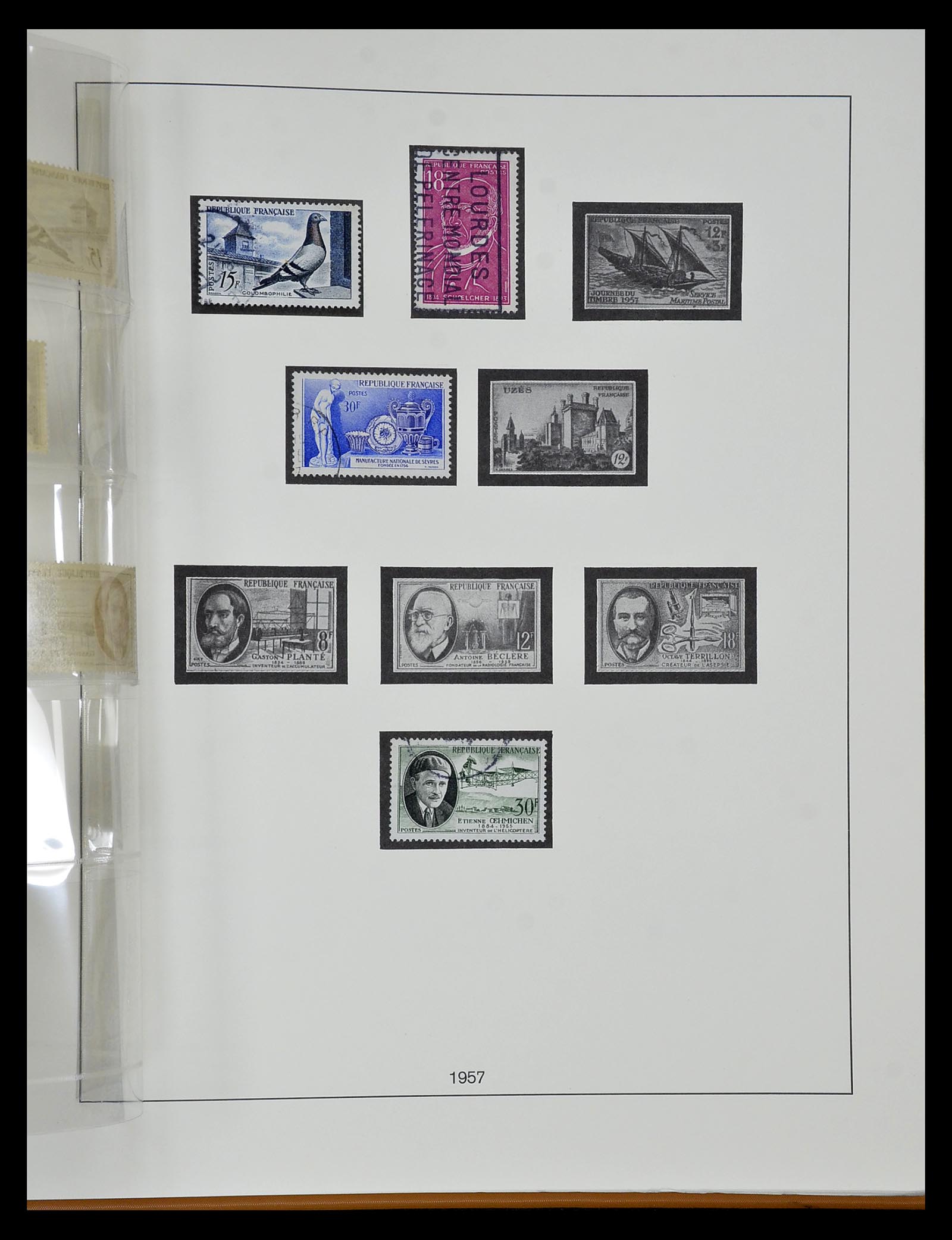 34820 198 - Postzegelverzameling 34820 Frankrijk SUPERVERZAMELING 1849-1960.