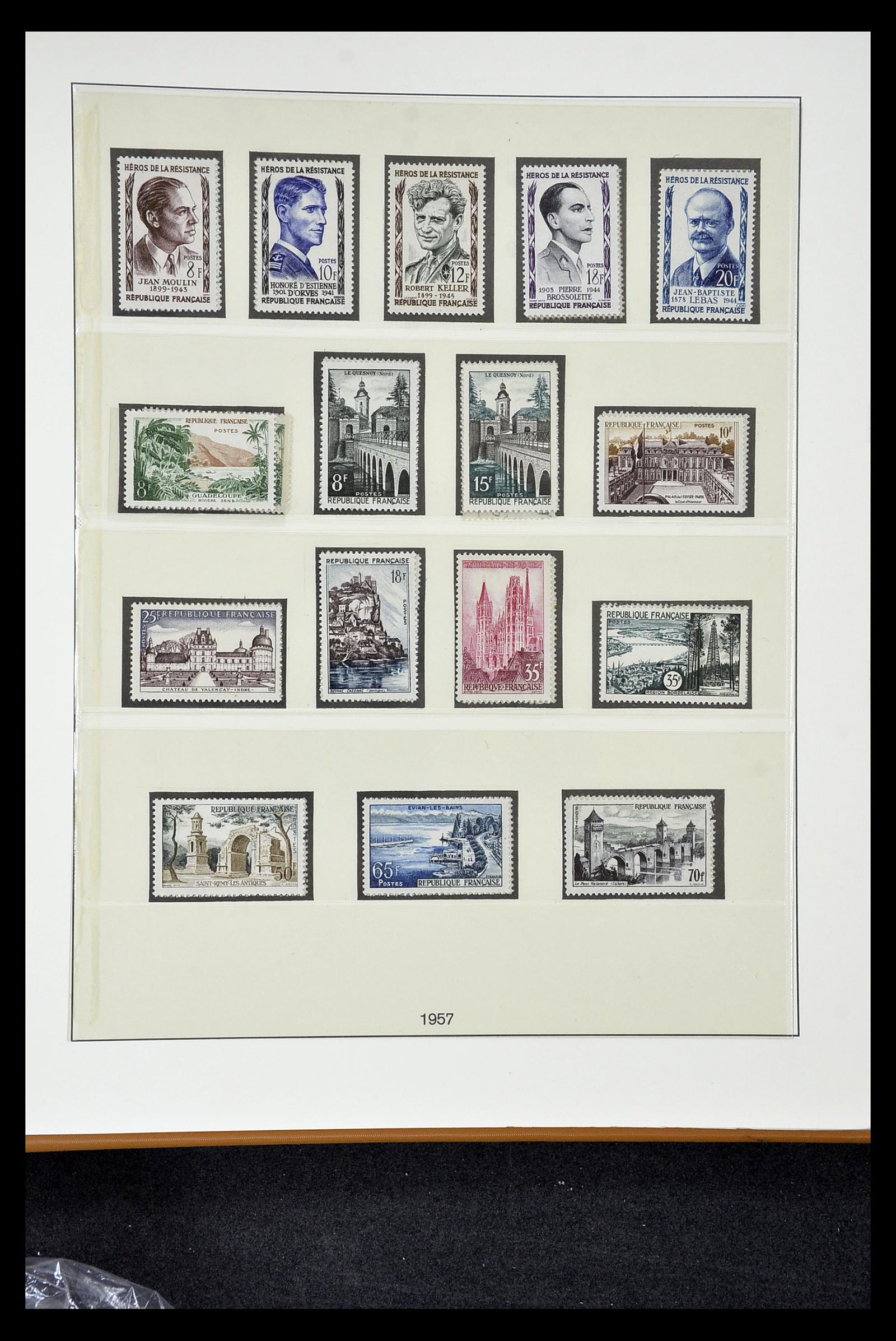 34820 199 - Postzegelverzameling 34820 Frankrijk SUPERVERZAMELING 1849-1960.