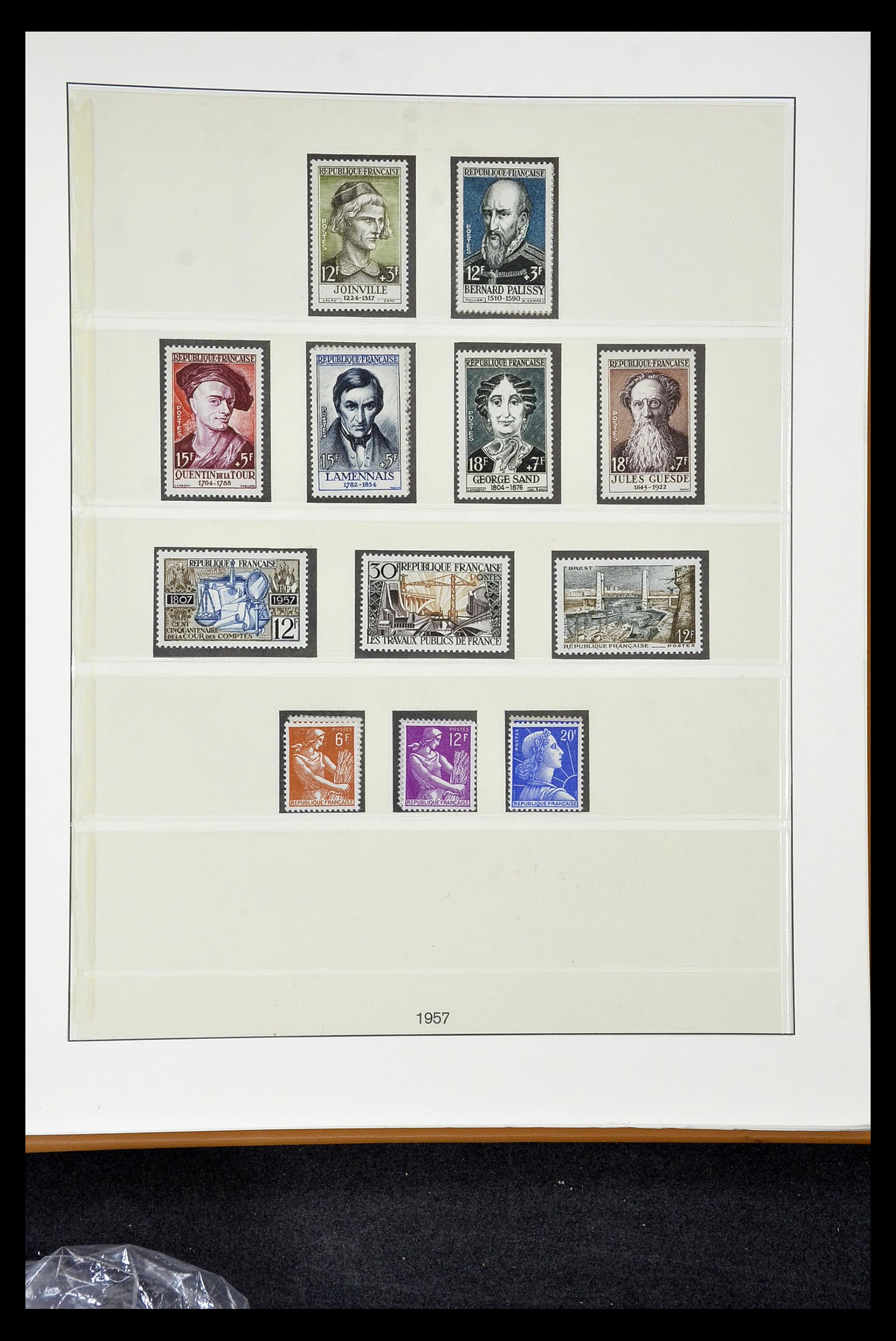 34820 201 - Postzegelverzameling 34820 Frankrijk SUPERVERZAMELING 1849-1960.